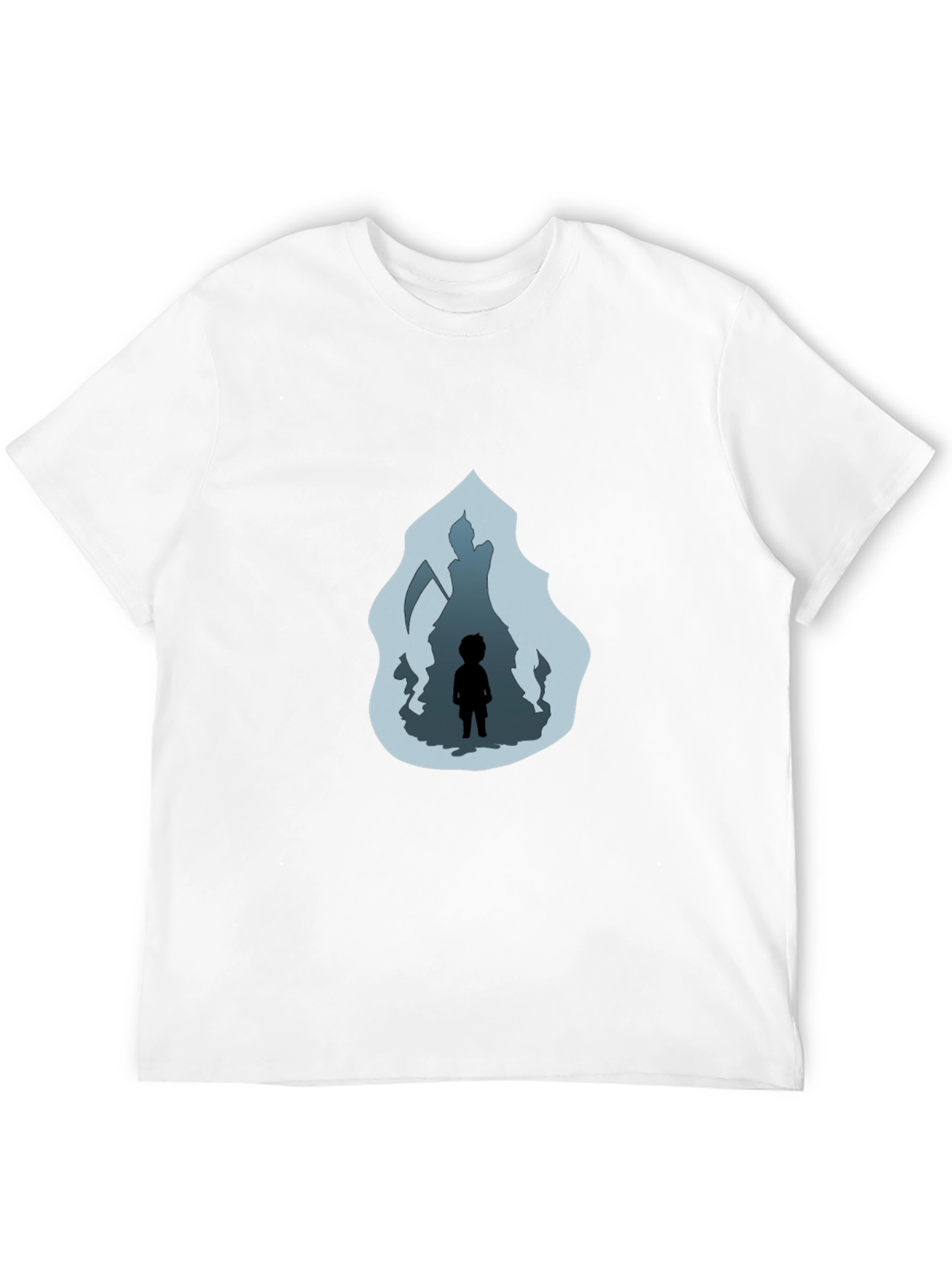Camiseta Negra: La Parca y el Niño