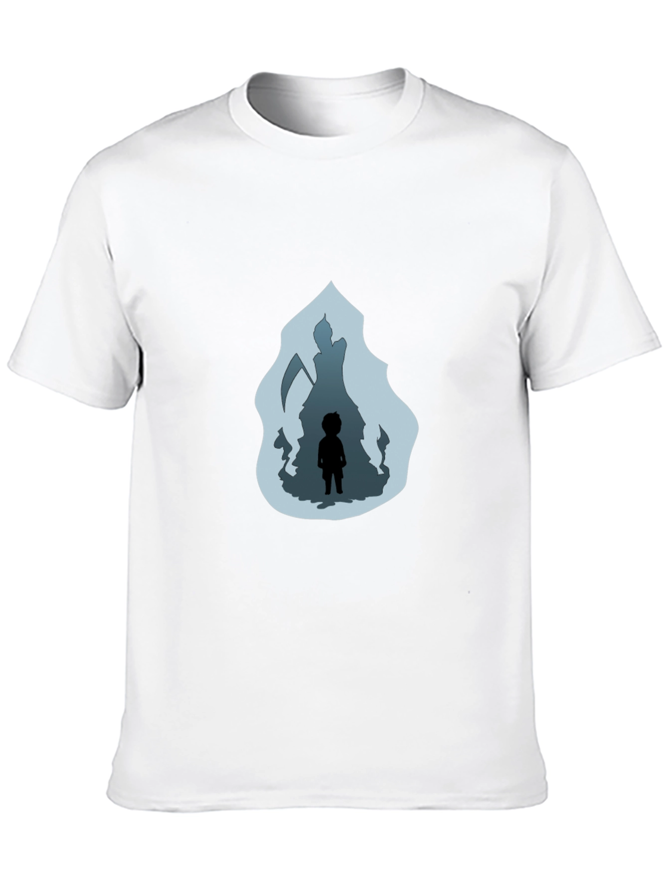 Camiseta Negra: La Parca y el Niño
