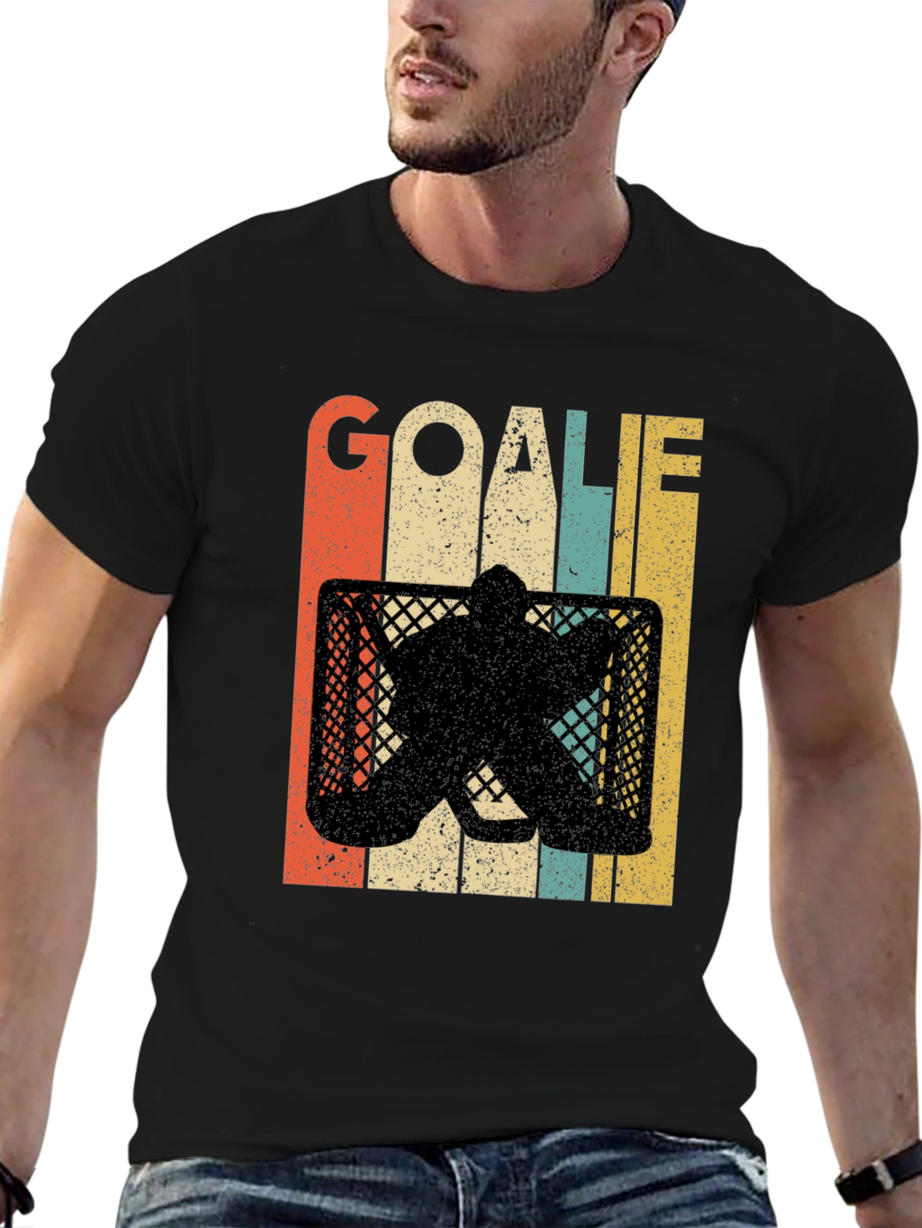 Camiseta Hockey Portero Retro