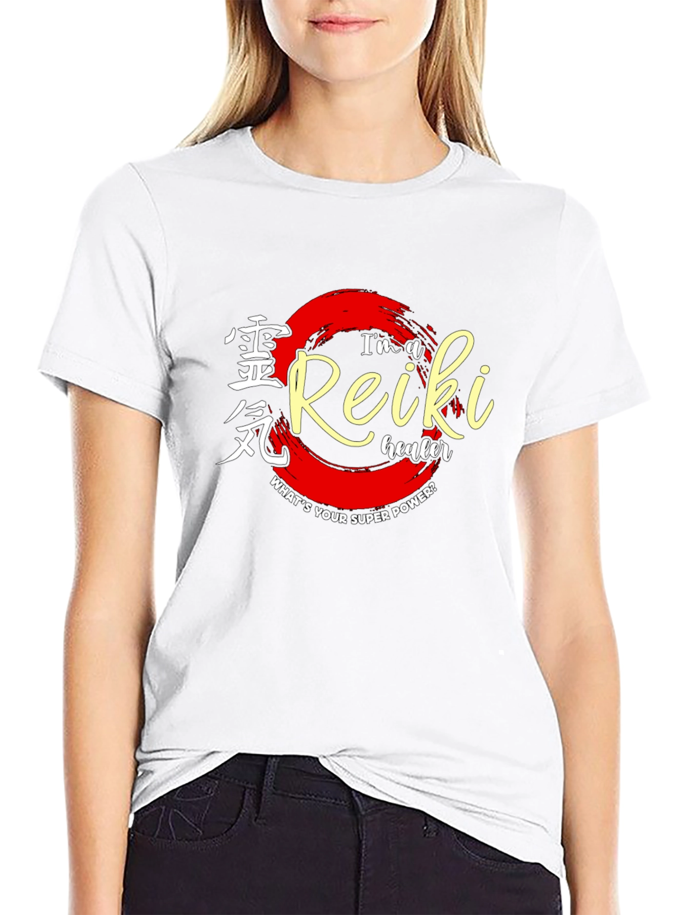 Camiseta Reiki Healer para Hombre - Superpoder