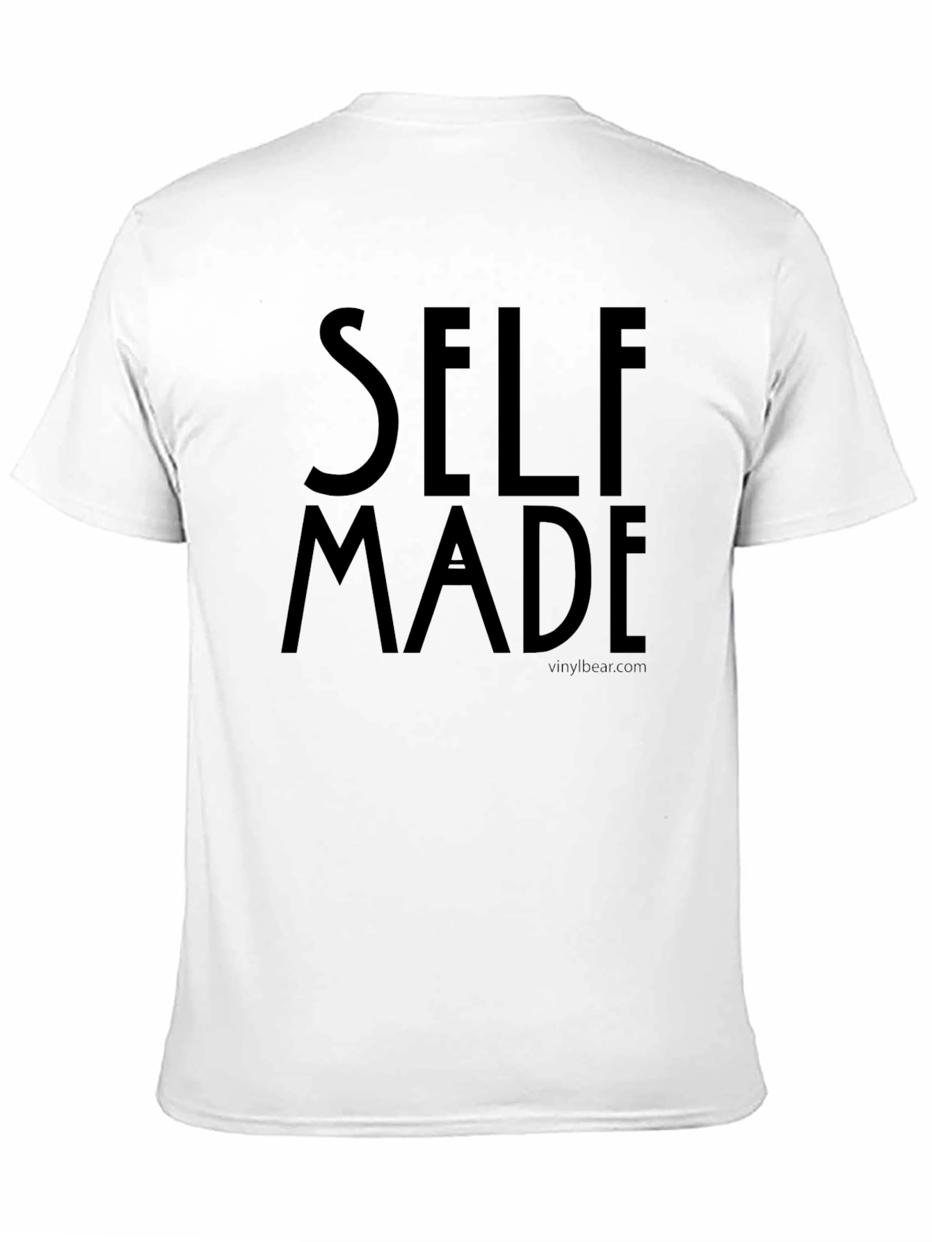 Camiseta Negra Self Made para Hombre