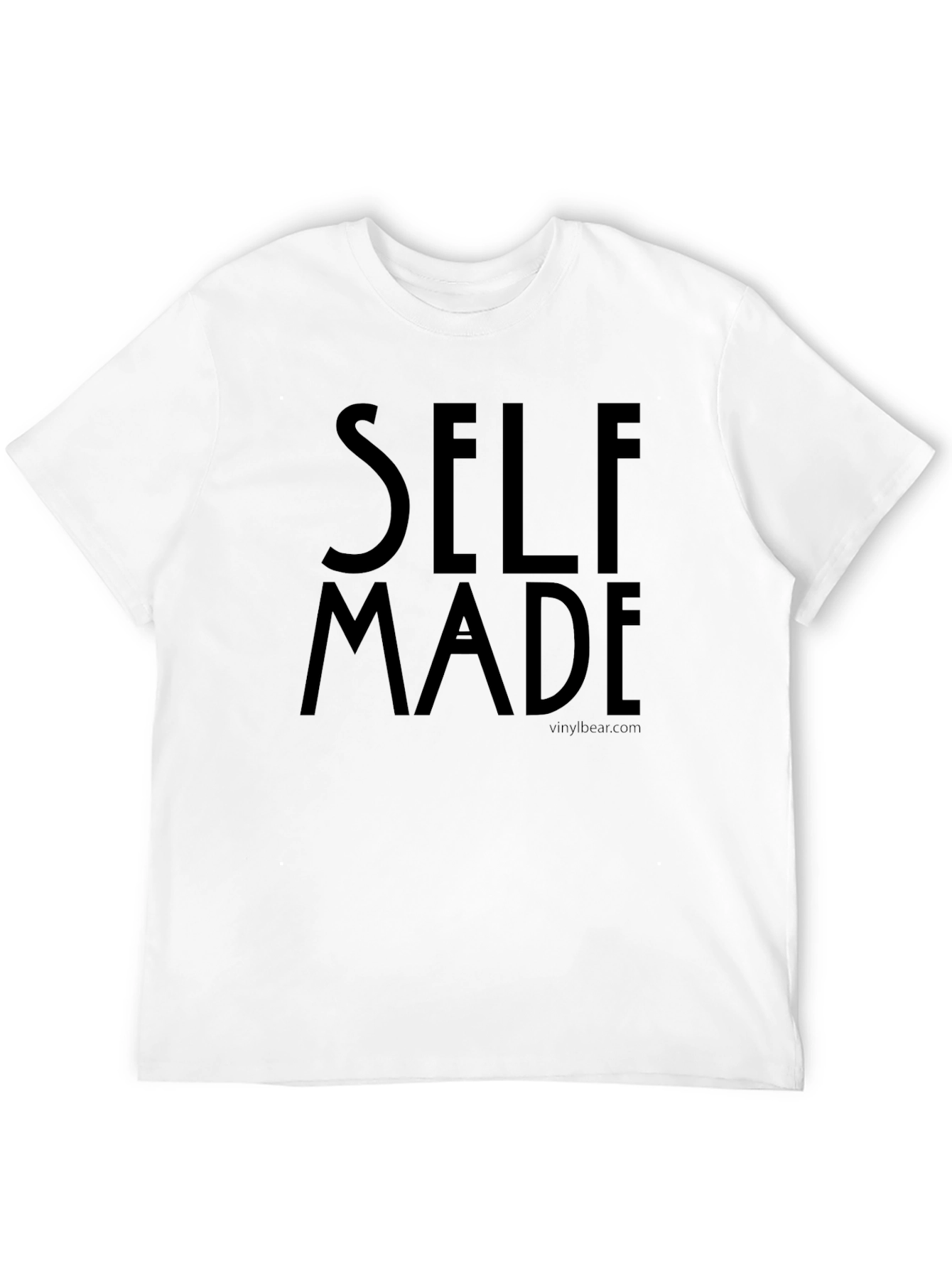 Camiseta Negra Self Made para Hombre