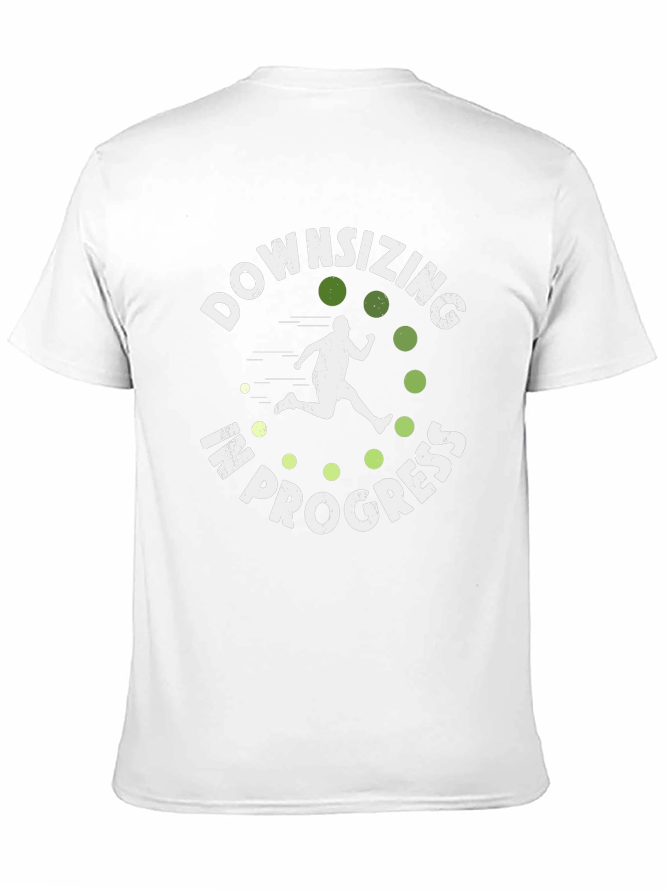Camiseta Negra: Adelgazando en Proceso