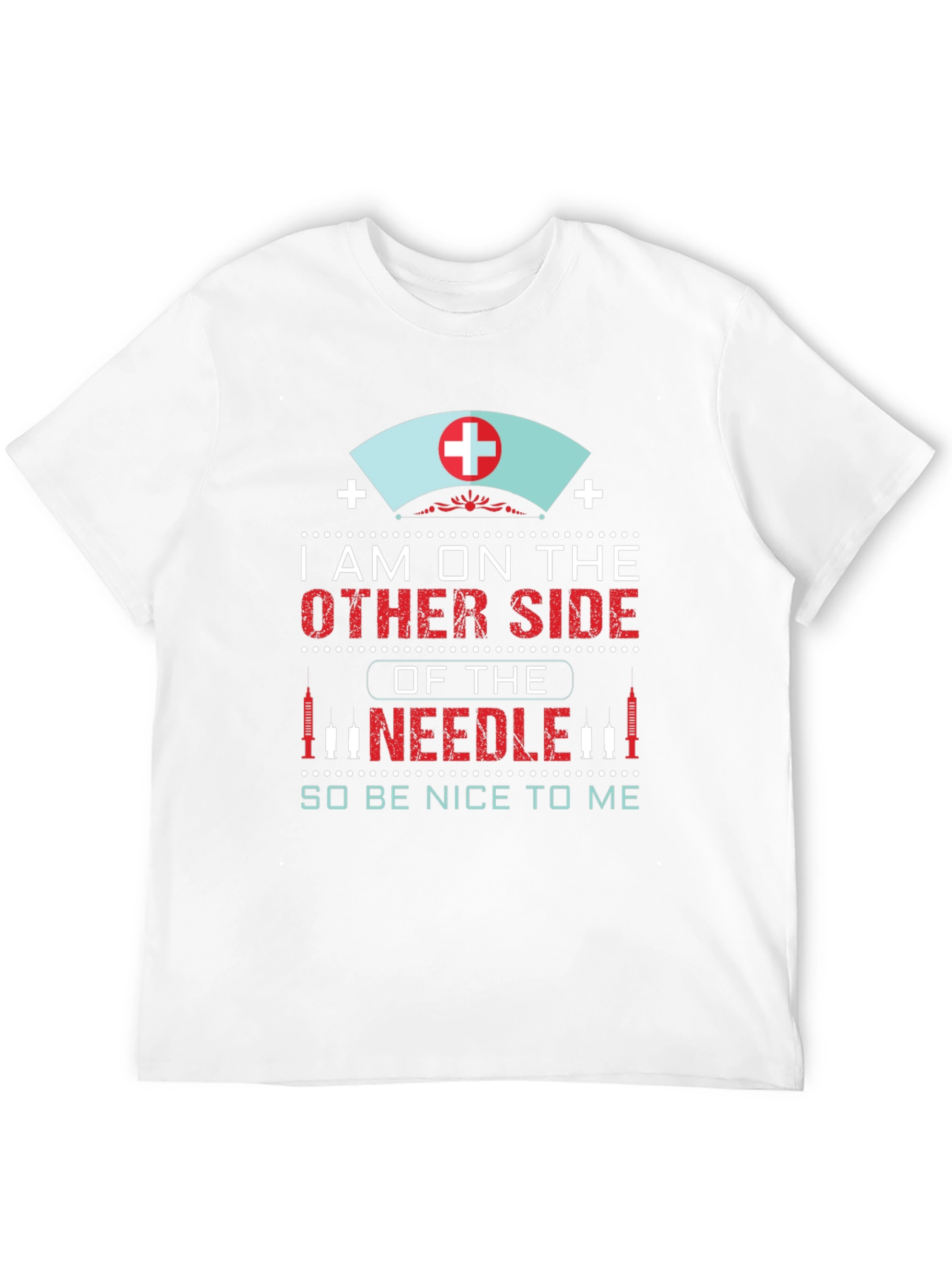 Camiseta Negra: Soy la enfermera ¡sé amable!