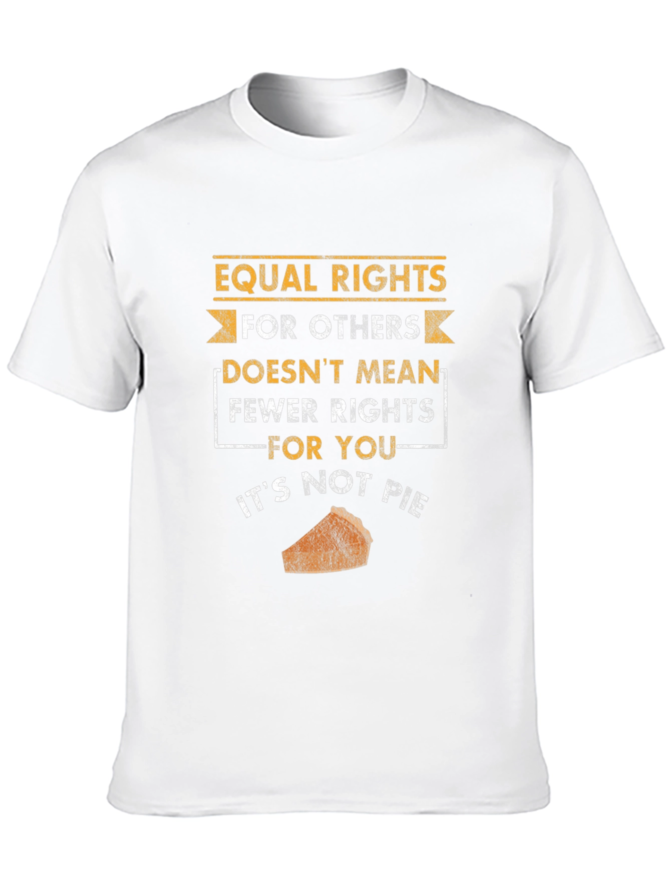 Camiseta Negra: Igualdad de Derechos No Es Pastel