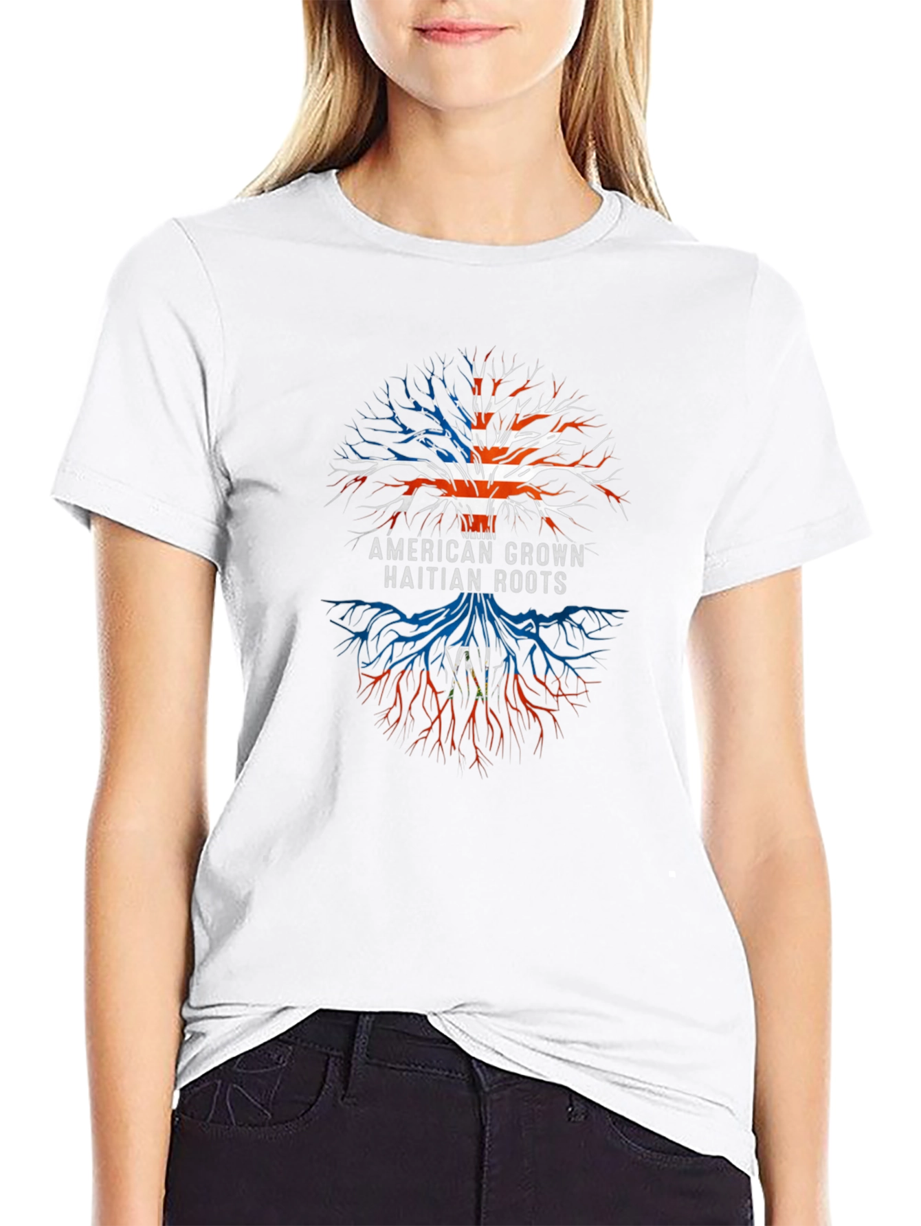 Camiseta Raíces Americanas Haitianas