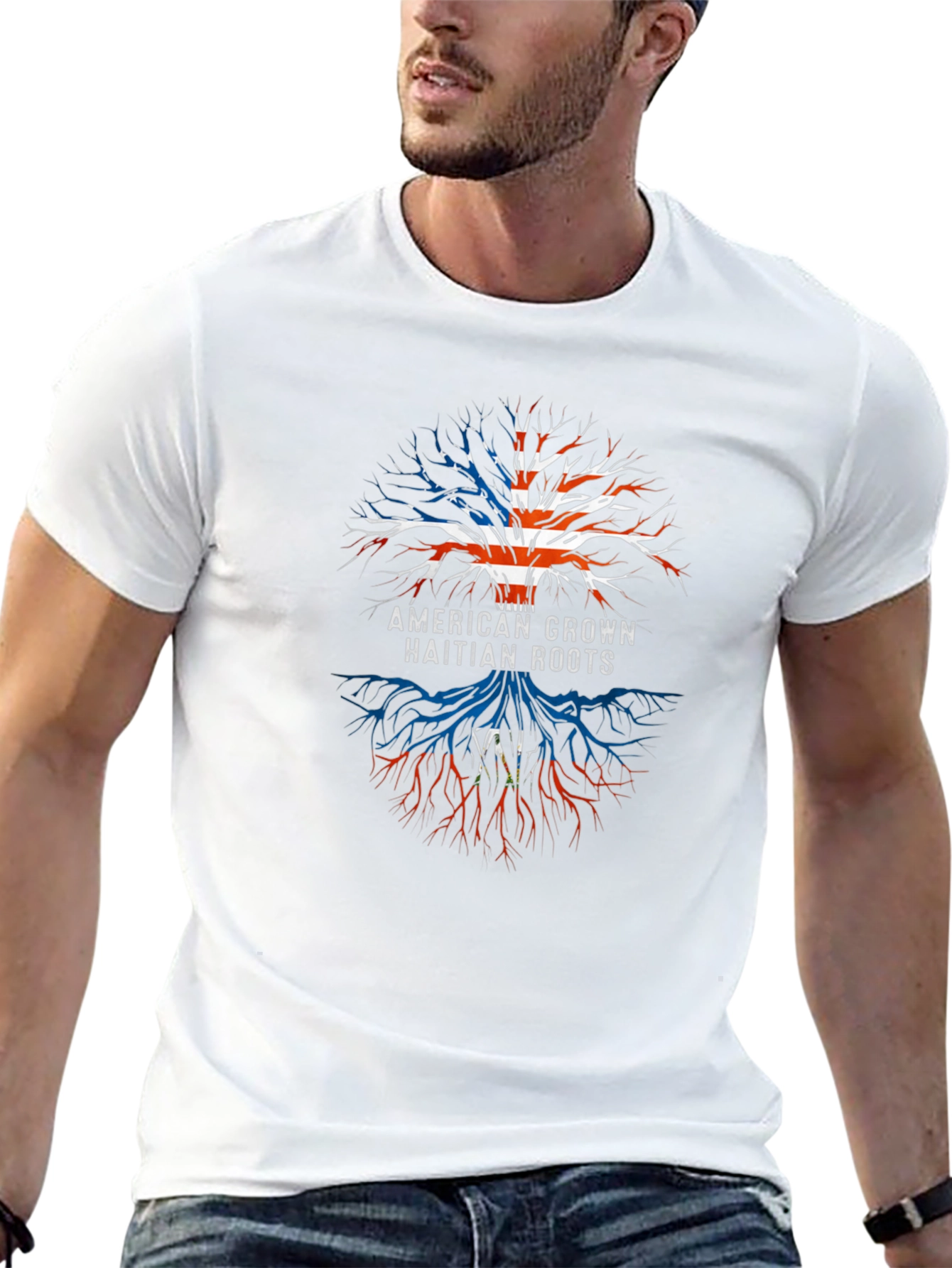Camiseta Raíces Americanas Haitianas