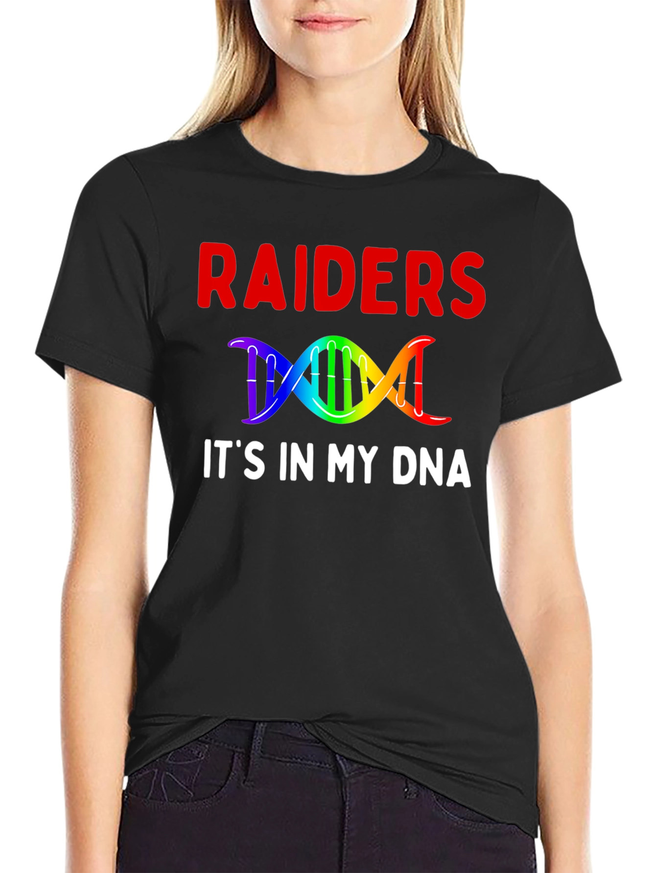Camiseta Raiders DNA - Pasión Inconfundible