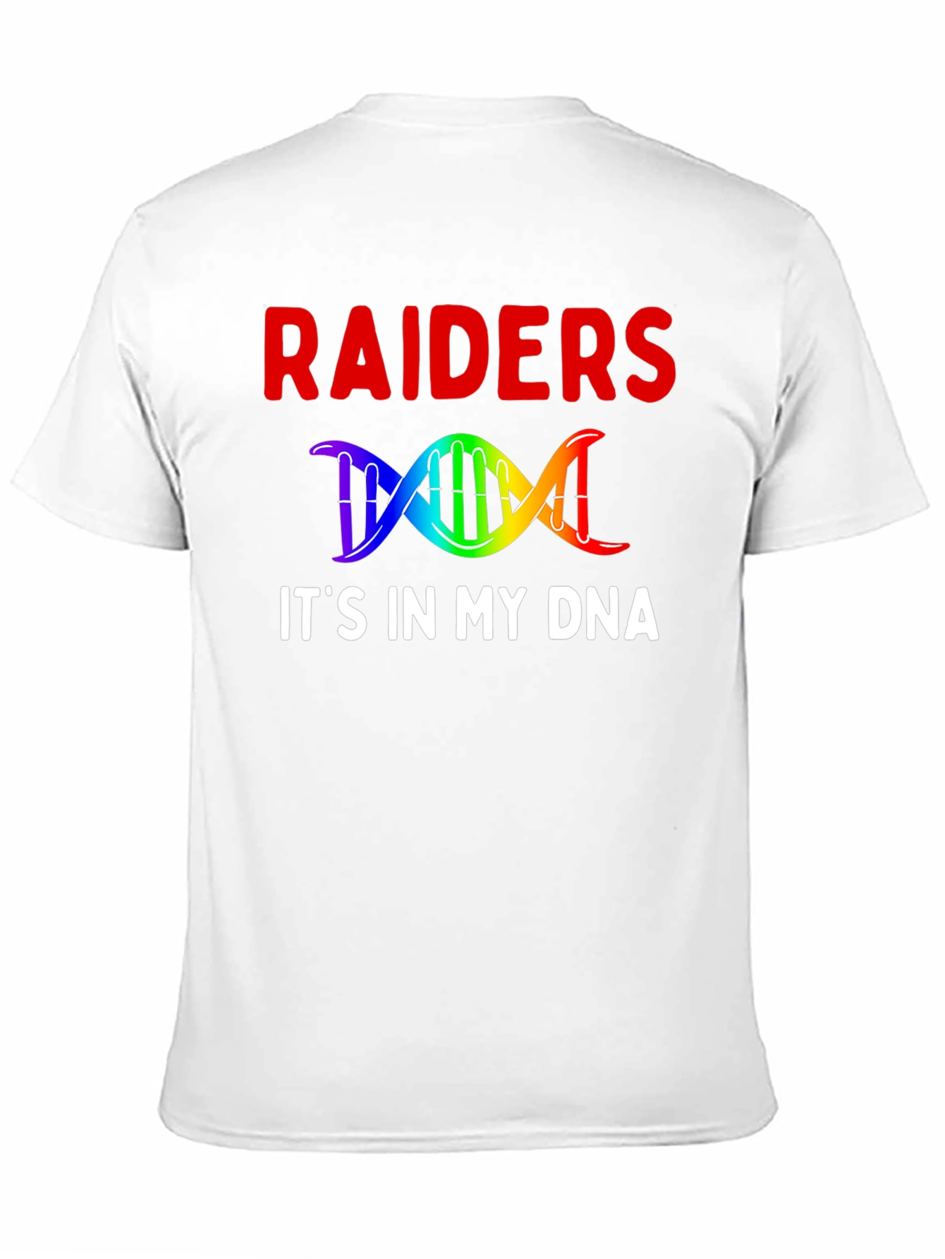 Camiseta Raiders DNA - Pasión Inconfundible