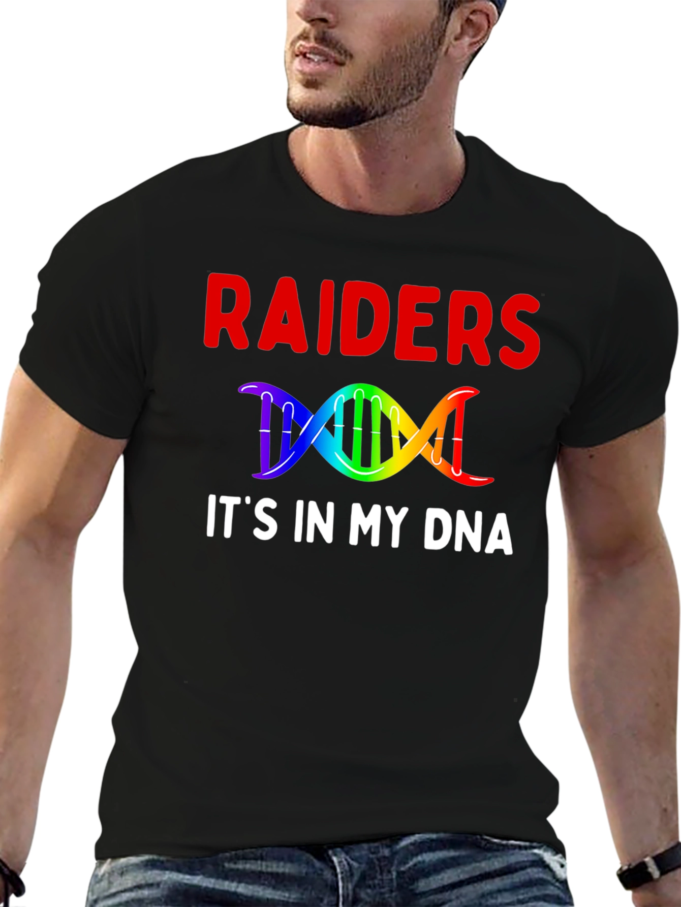 Camiseta Raiders DNA - Pasión Inconfundible