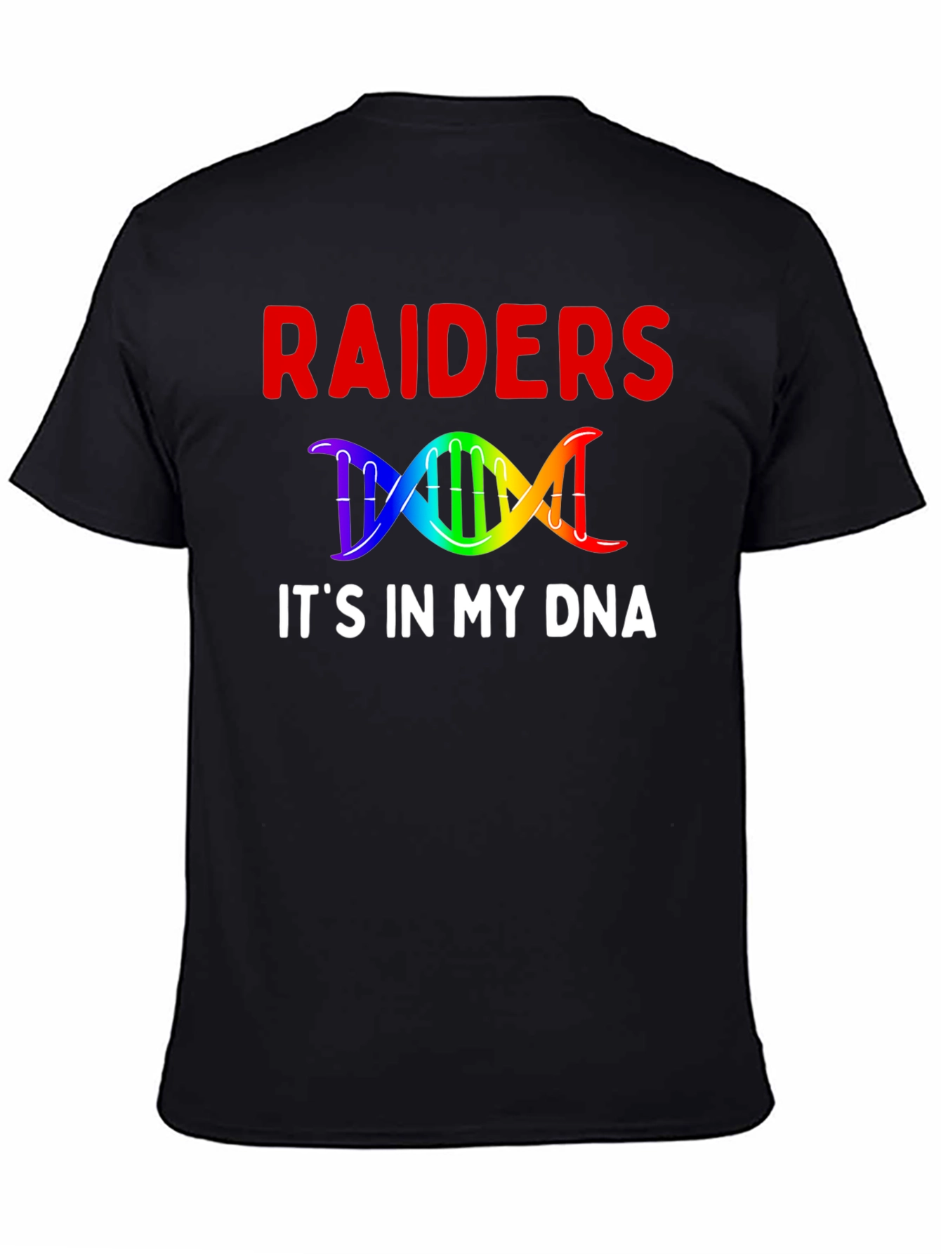 Camiseta Raiders DNA - Pasión Inconfundible