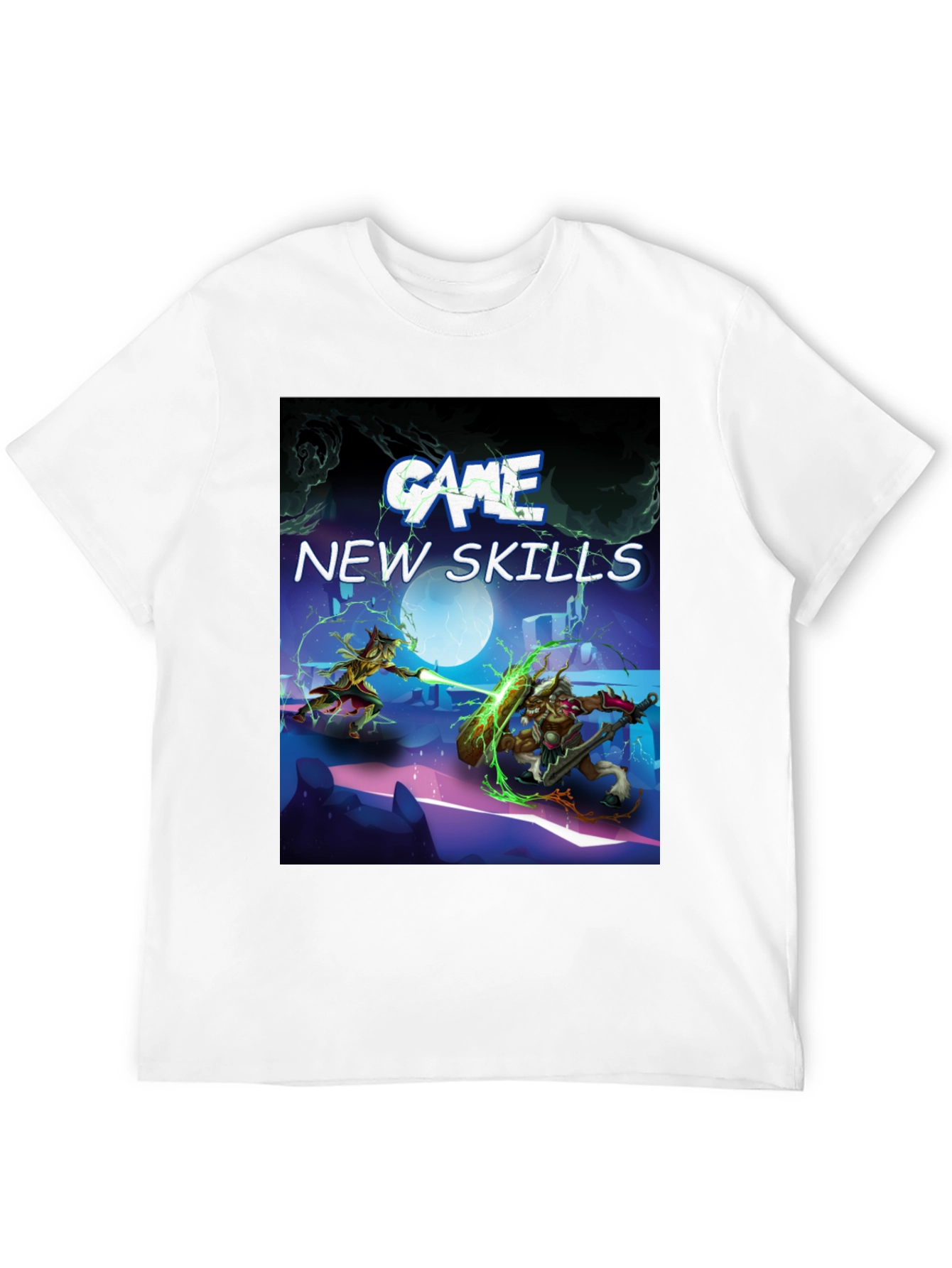 Camiseta Negra Juego - Nuevas Habilidades