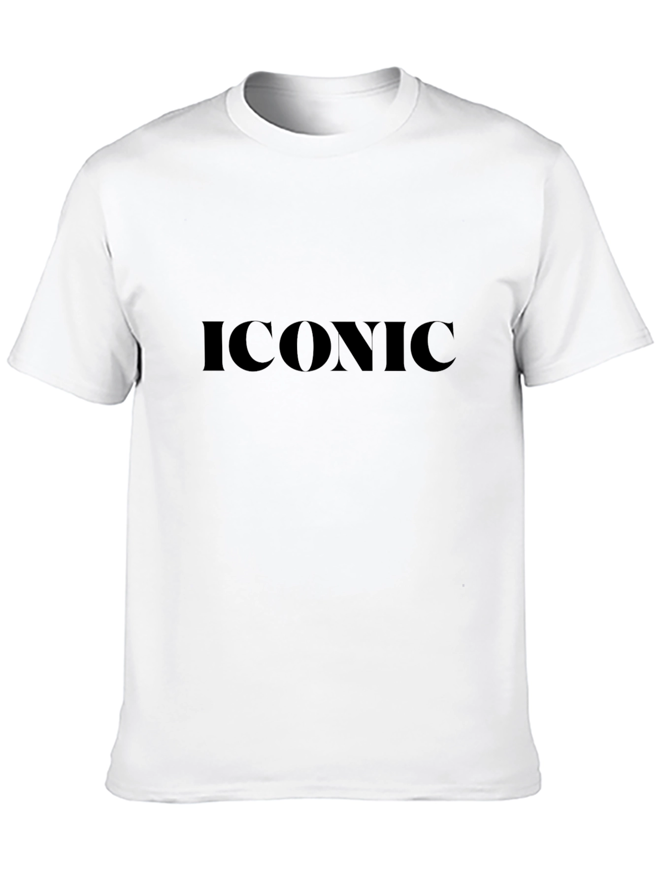 Camiseta Negra Iconic para Hombre