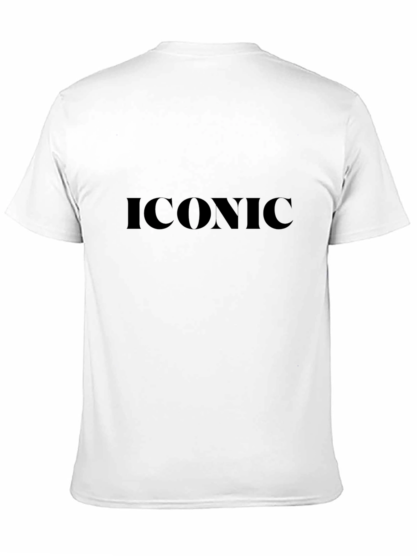 Camiseta Negra Iconic para Hombre