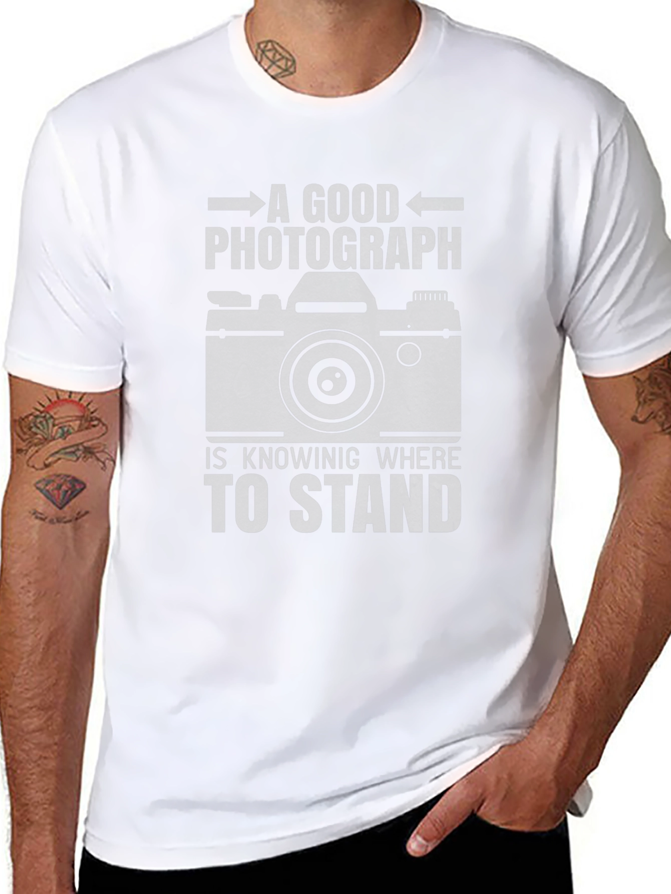 Camiseta Fotografía: Un Buen Fotógrafo
