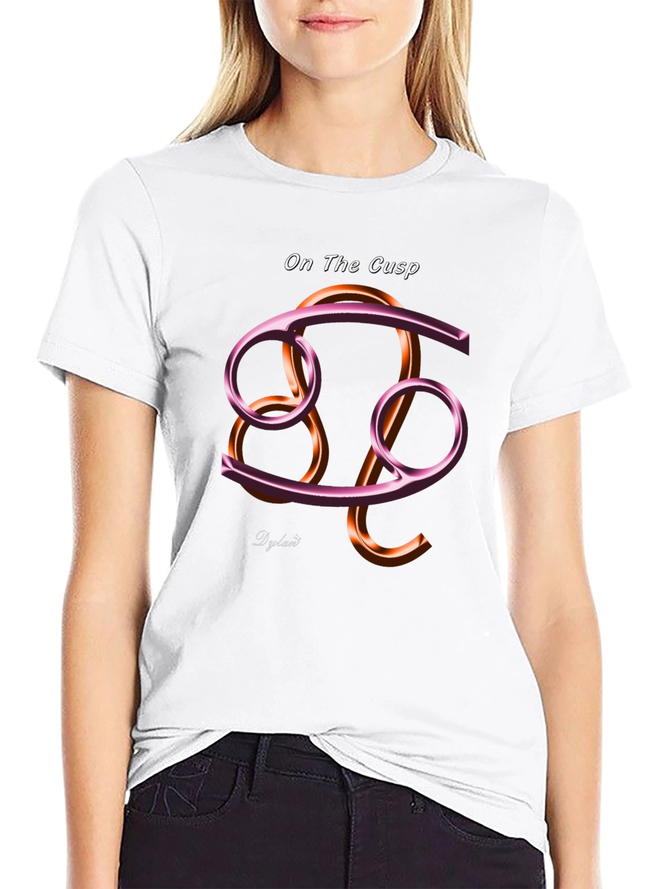 Camiseta Negra On The Cusp Dylan