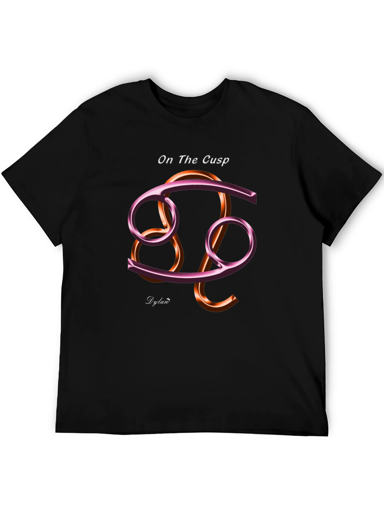 Camiseta Negra On The Cusp Dylan