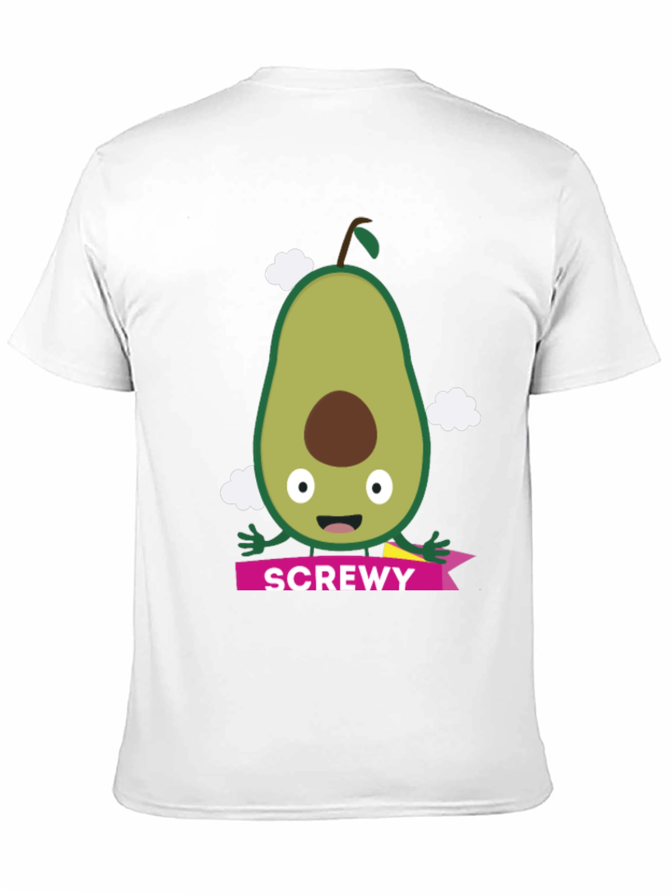 Camiseta Negra con Aguacate SCREWY