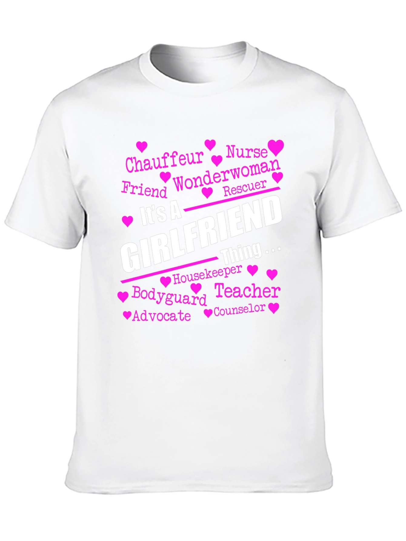 Camiseta Negra Its A Girlfriend Thing