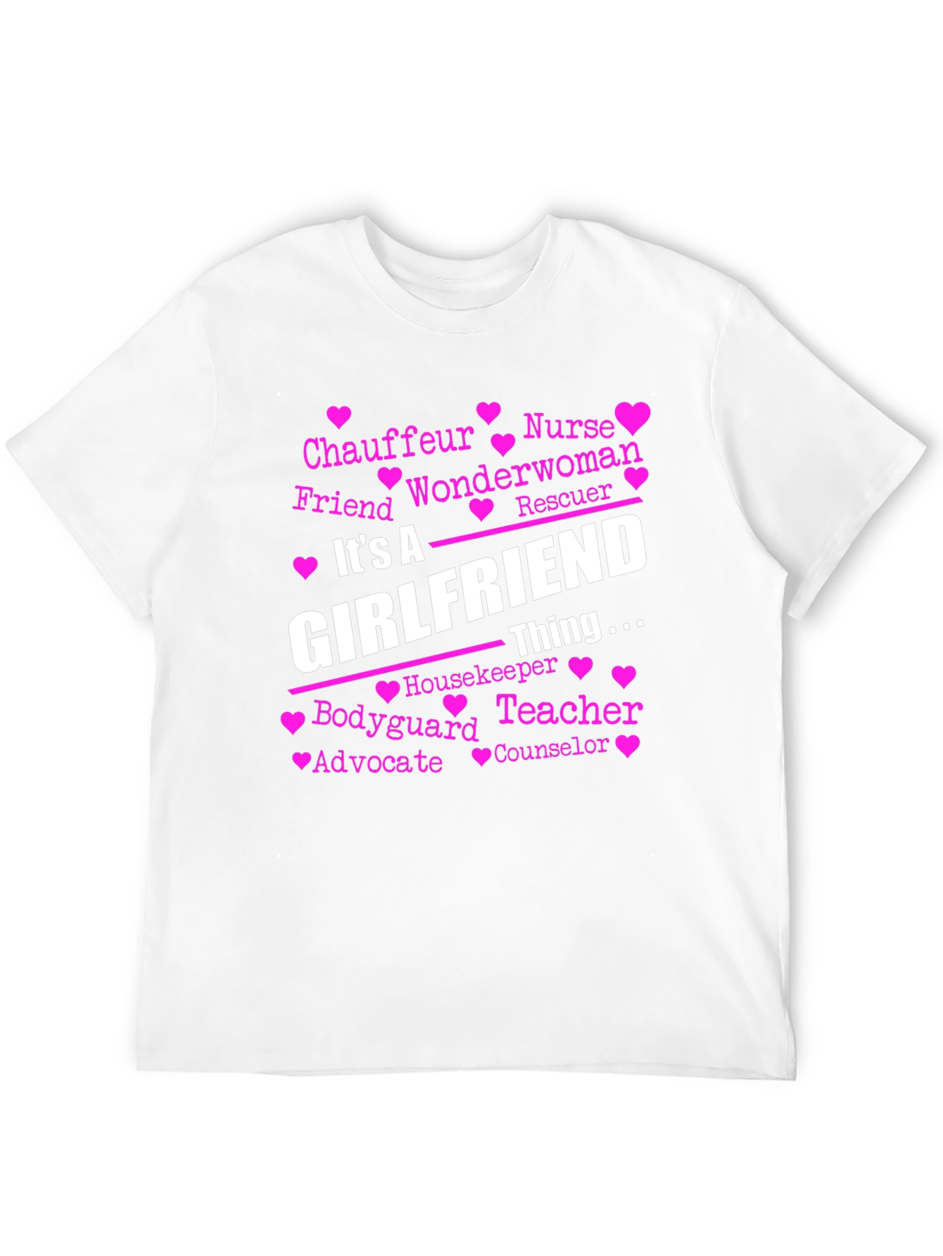 Camiseta Negra Its A Girlfriend Thing