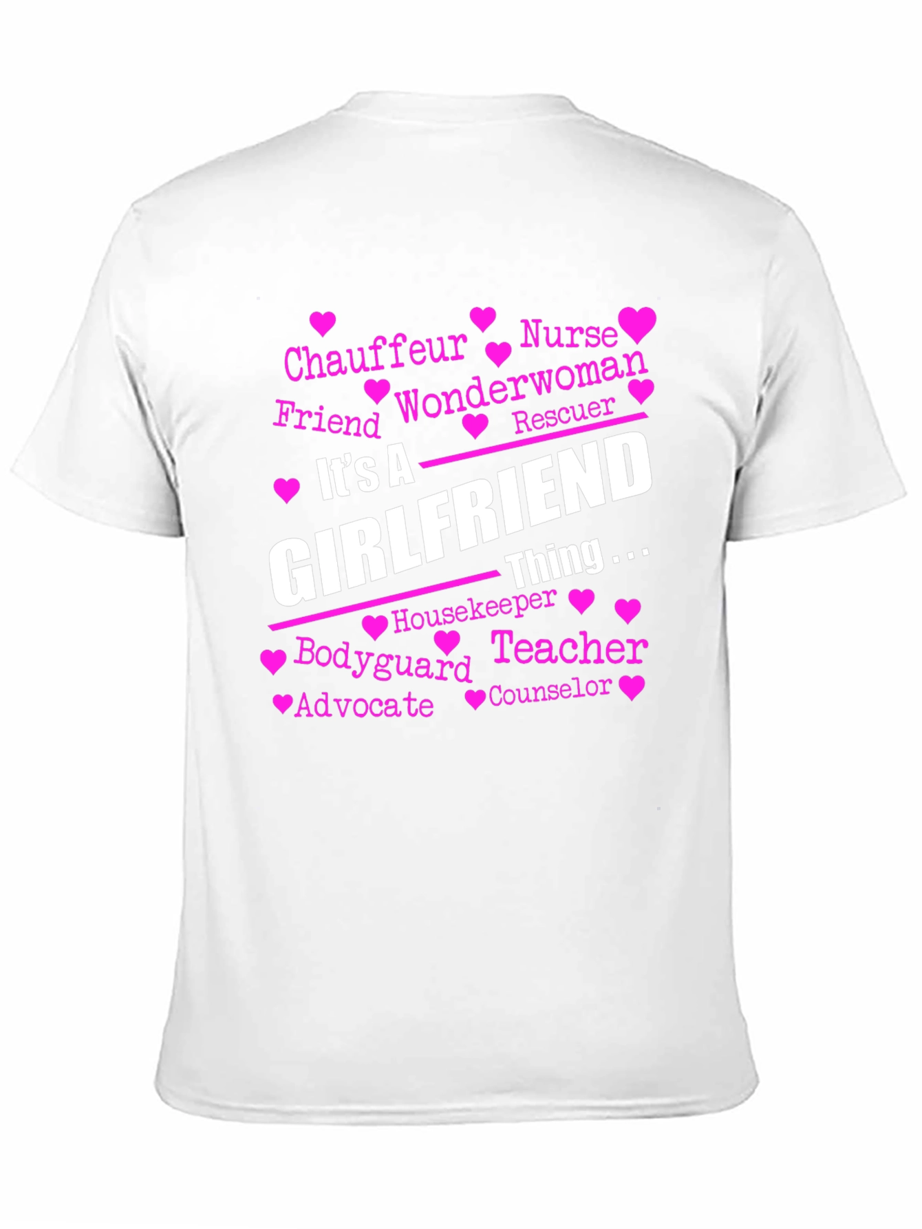 Camiseta Negra Its A Girlfriend Thing