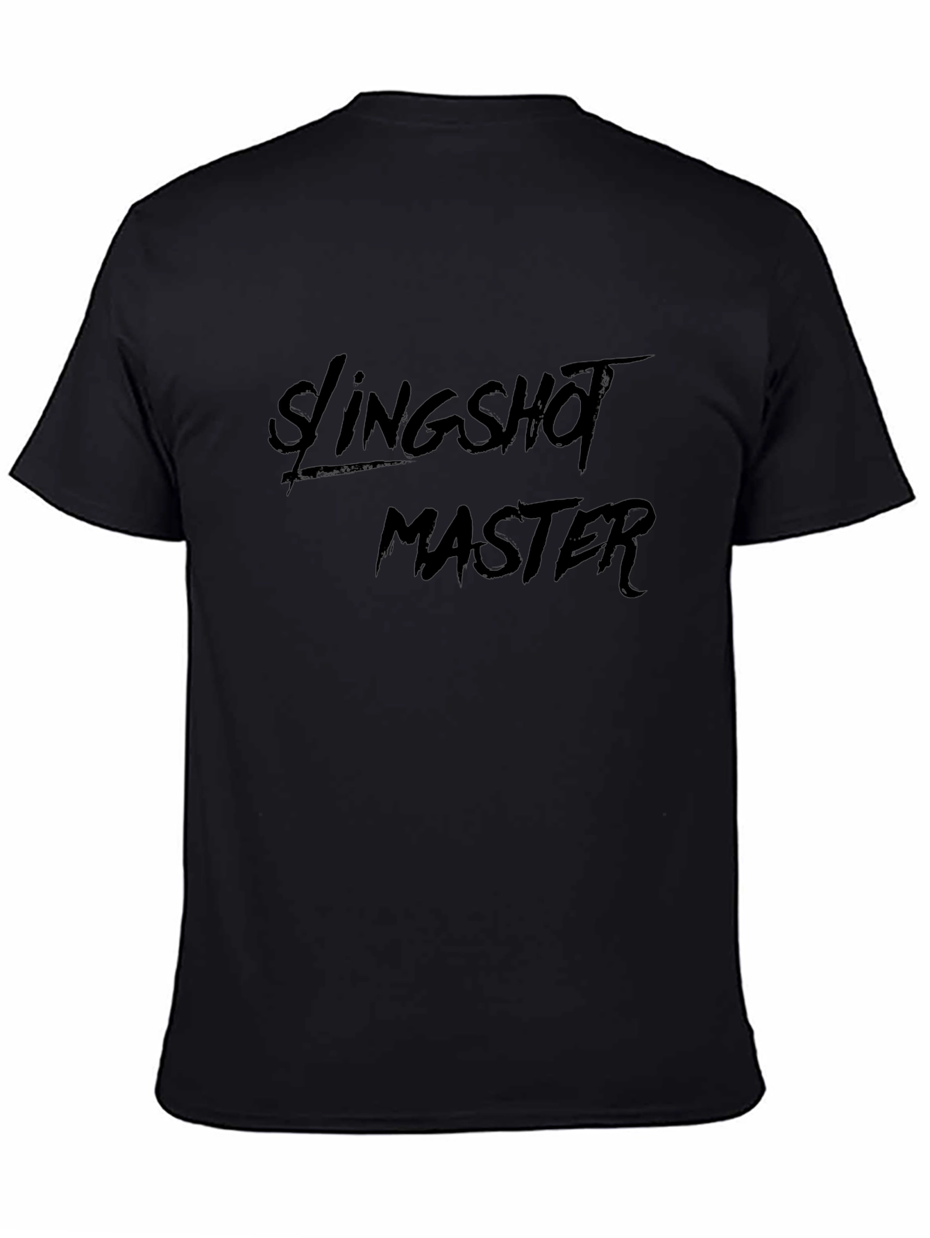 Camiseta Negra Slingshot Master Casual