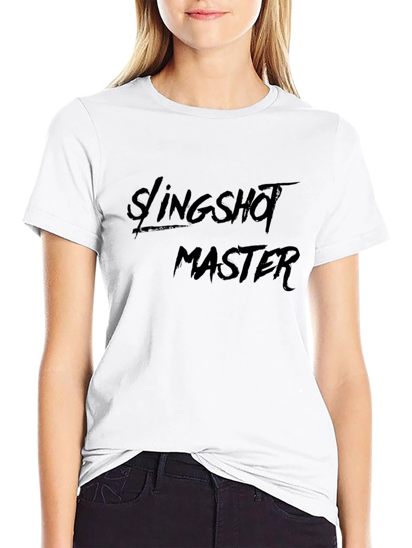 Camiseta Negra Slingshot Master Casual