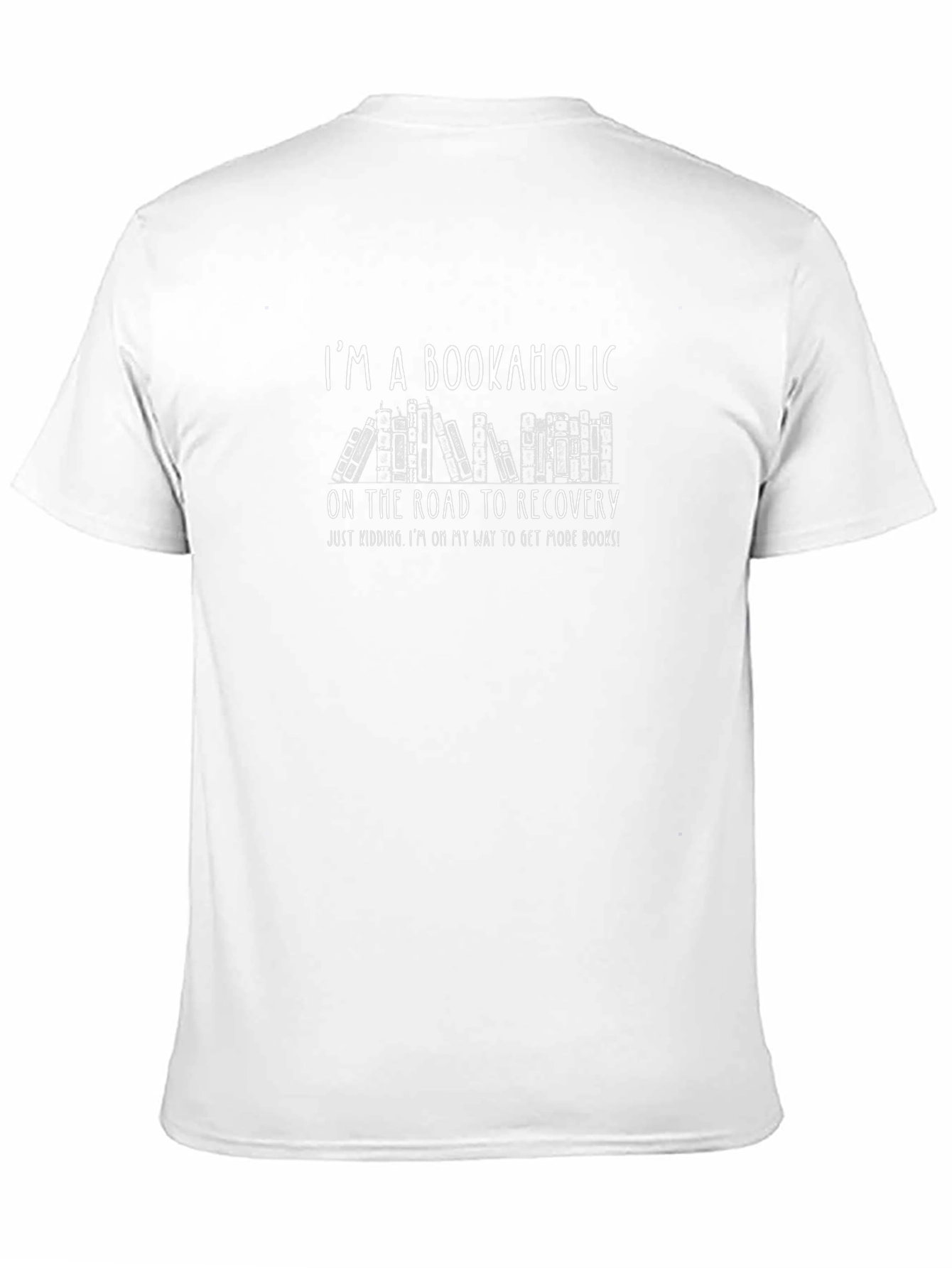 Camiseta Negra - Adicto a los Libros
