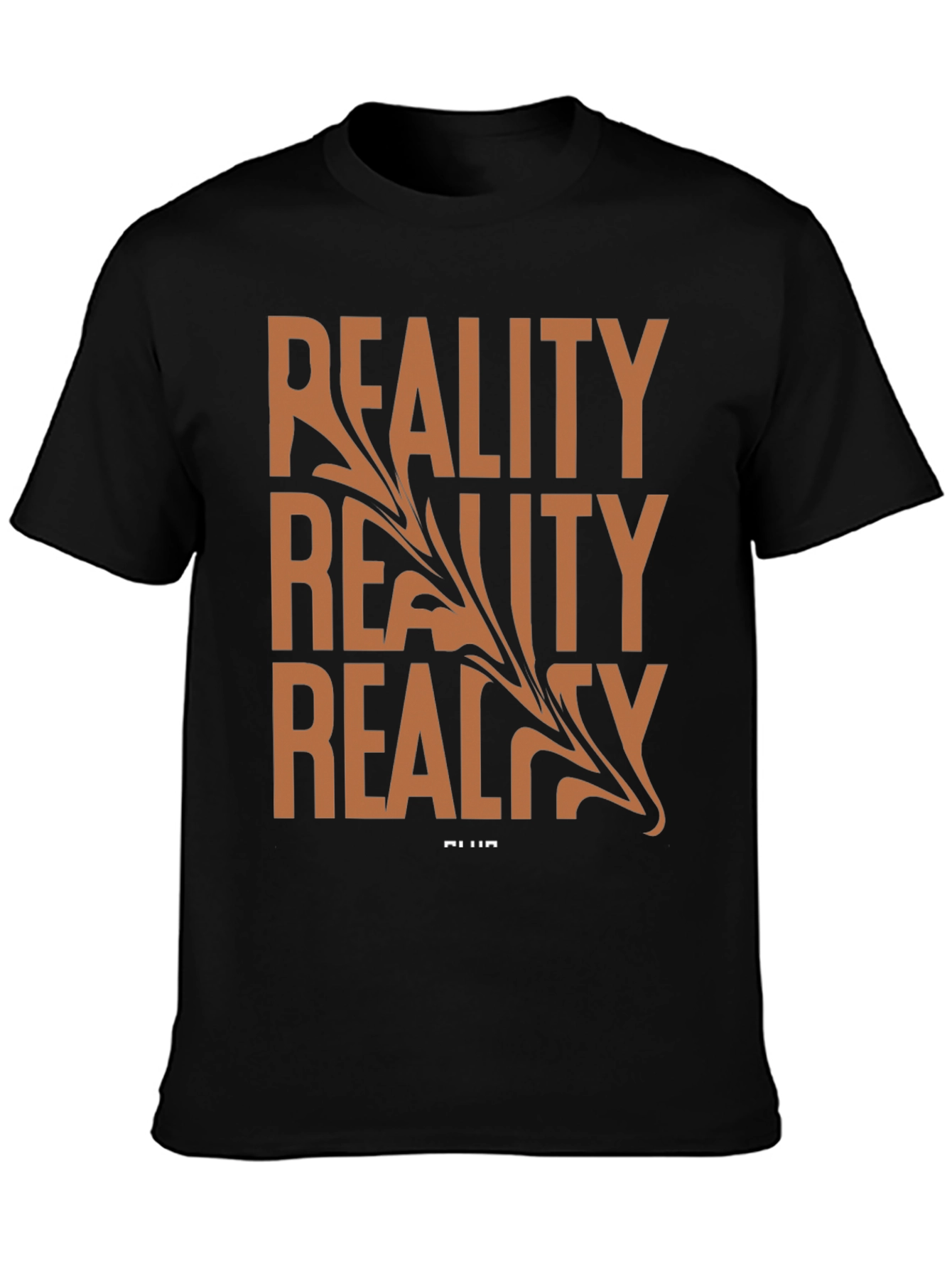 Camiseta Negra Hombre Reality