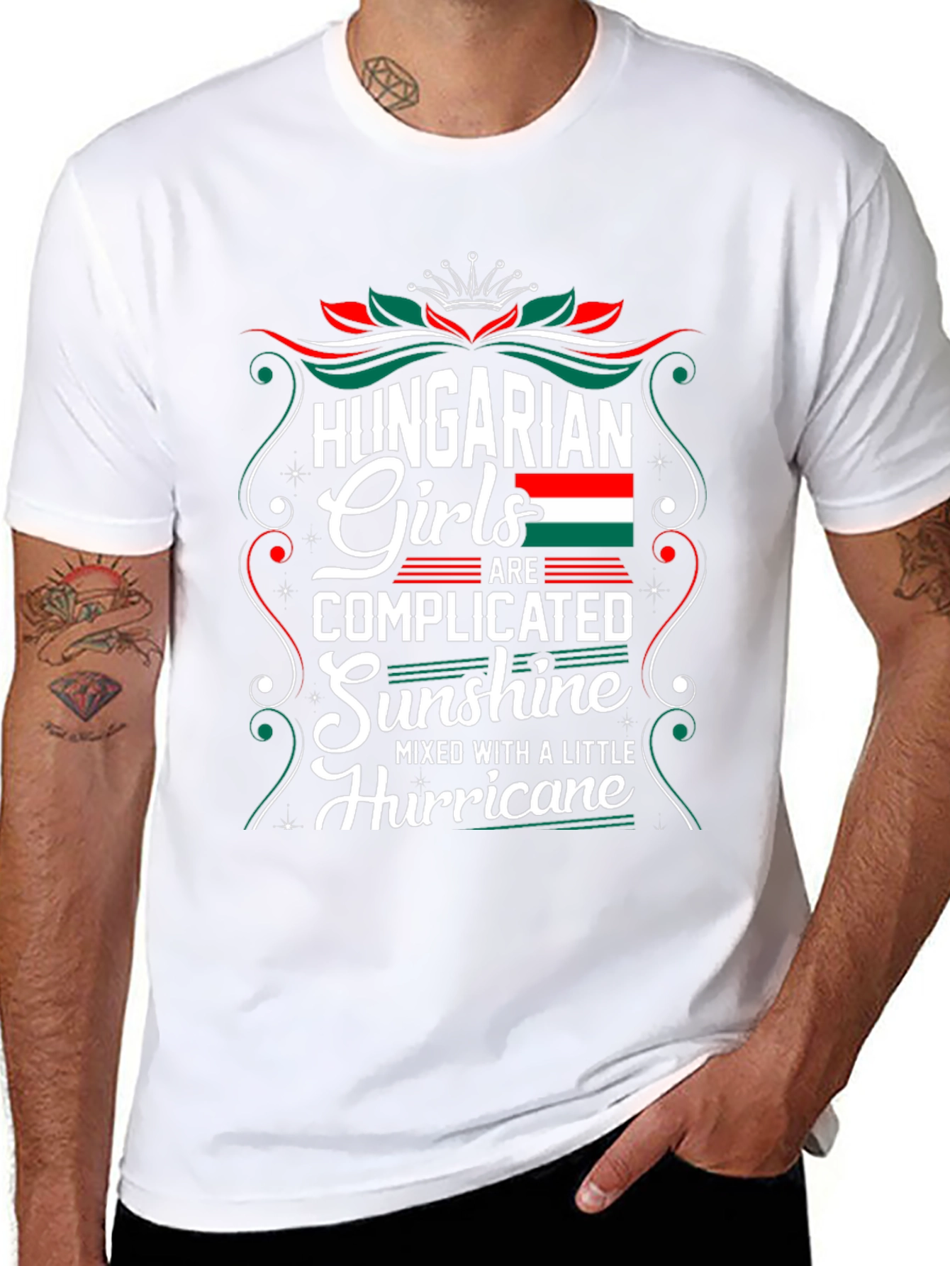 Camiseta Negra - Chicas Húngaras Complicadas