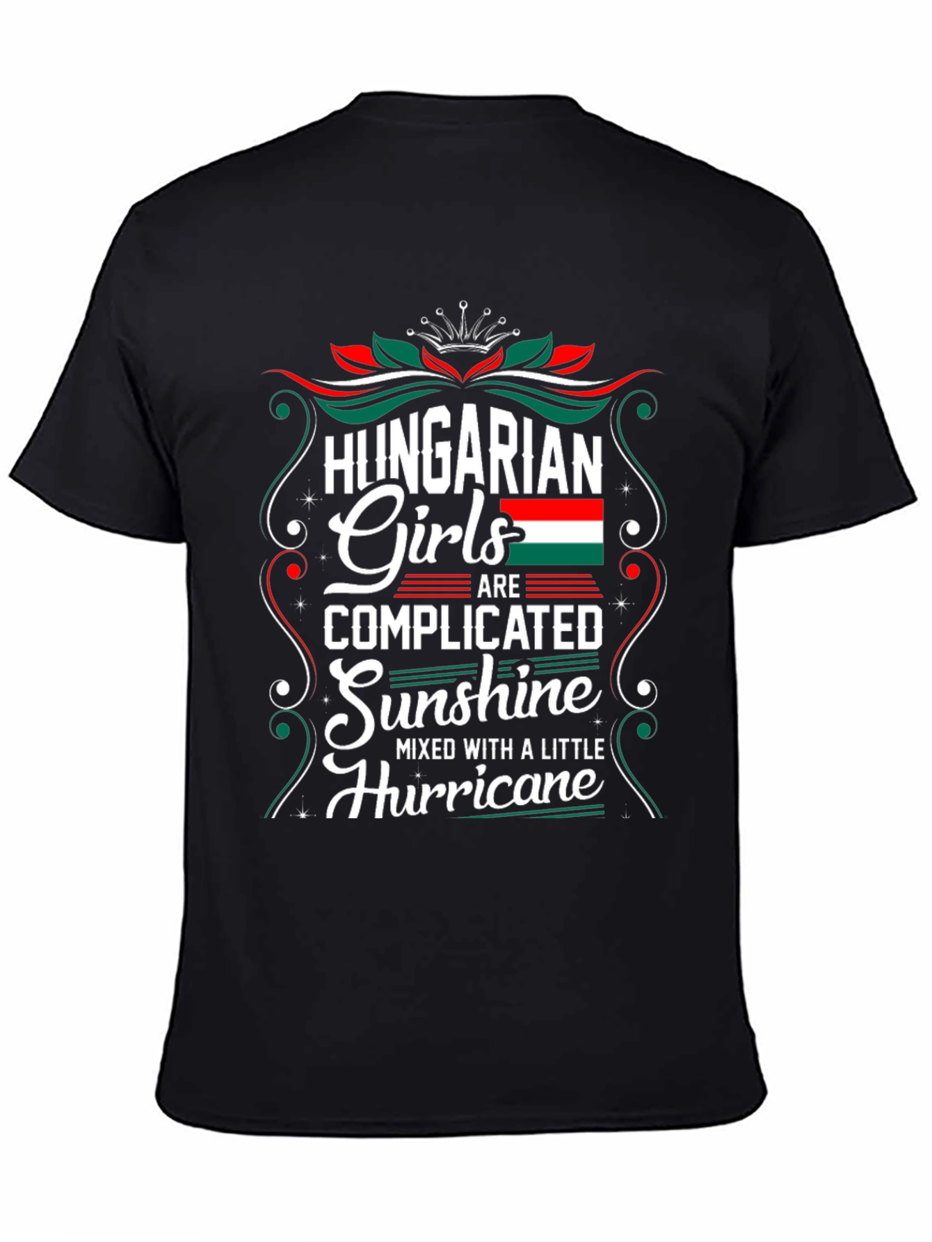Camiseta Negra - Chicas Húngaras Complicadas