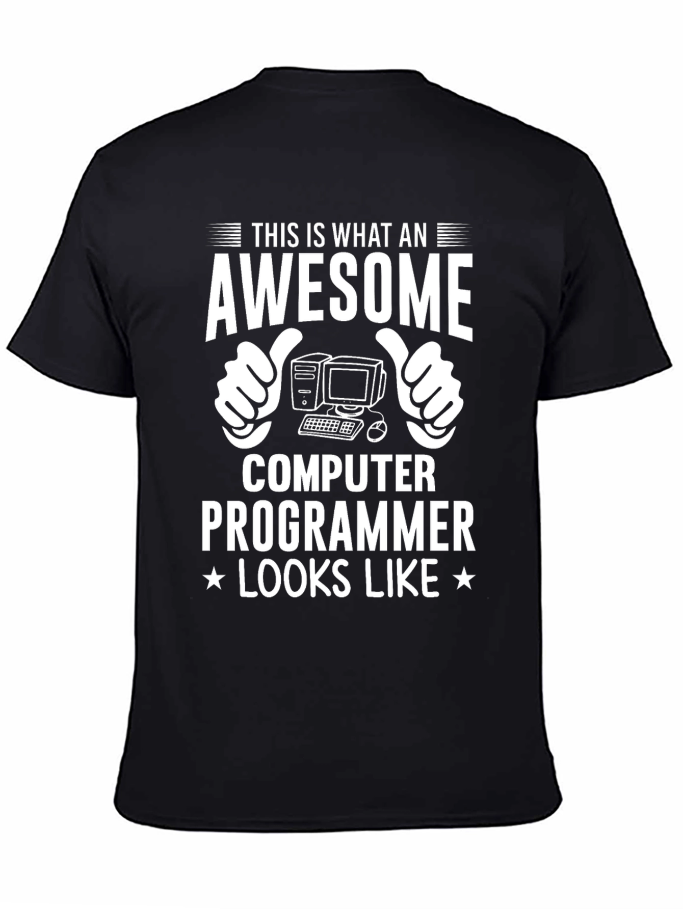 Camiseta Programador Awesome Looks Like