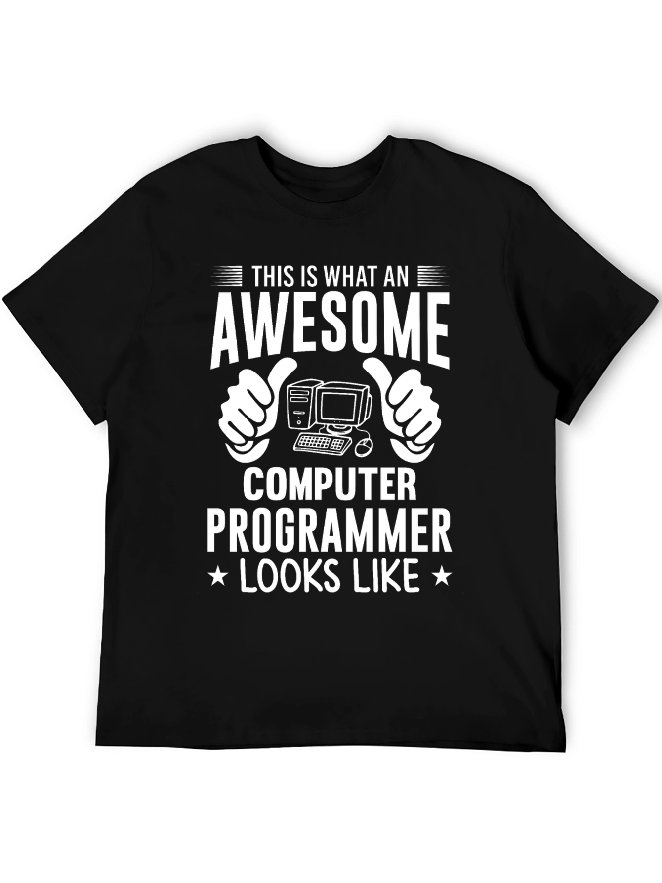Camiseta Programador Awesome Looks Like