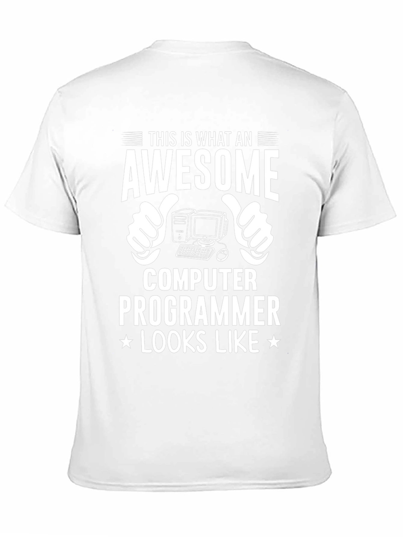 Camiseta Programador Awesome Looks Like
