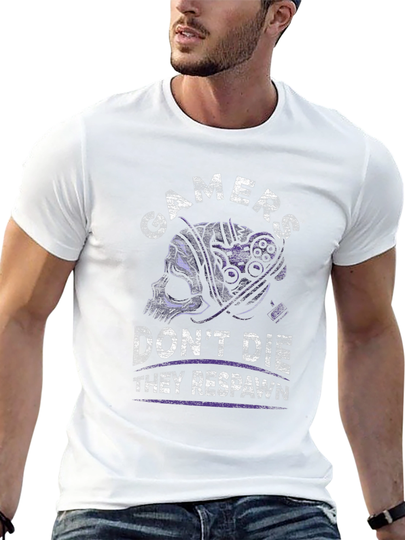 Camiseta Gamer: Los Gamers No Mueren Reaparecen