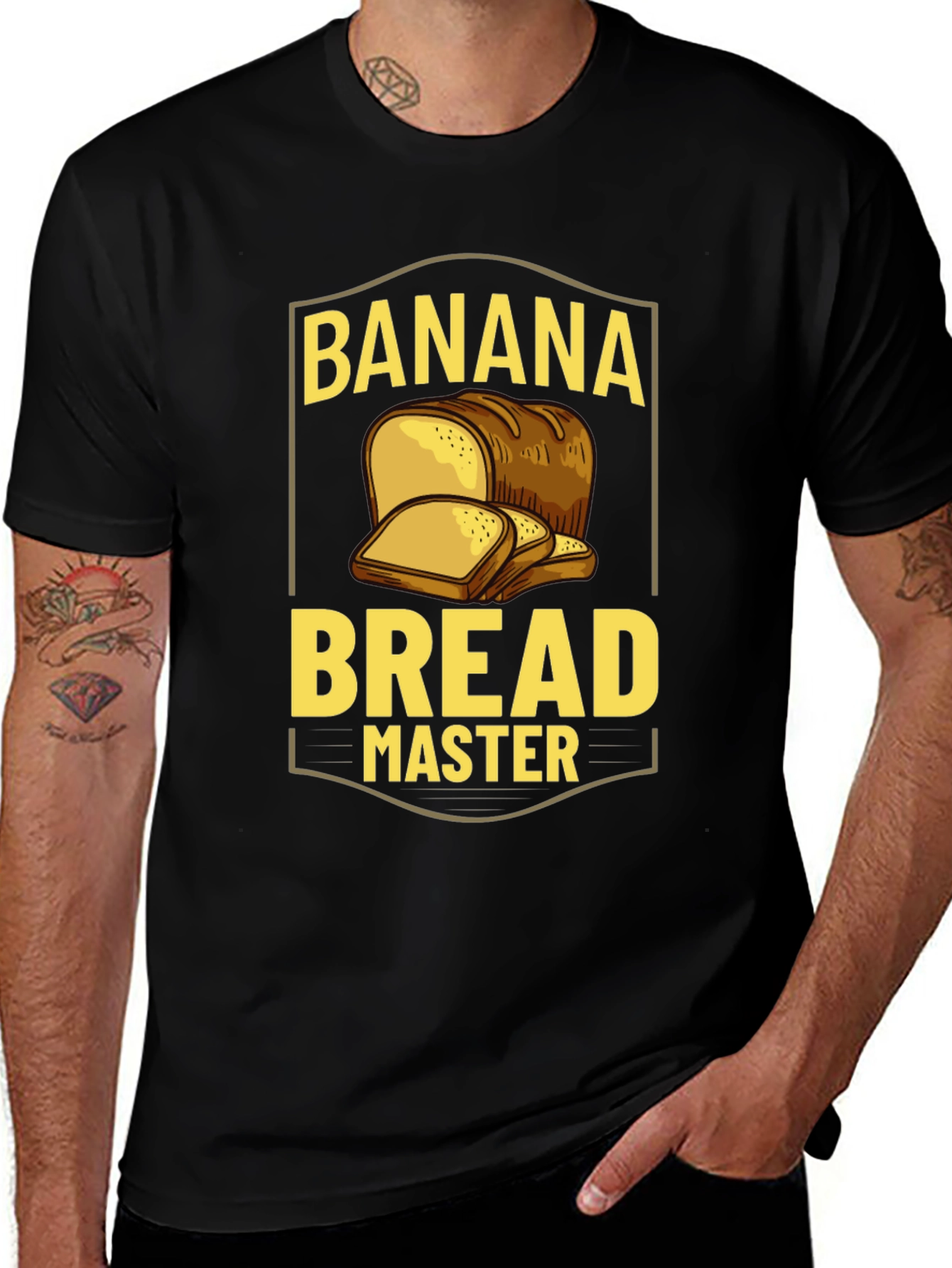 Camiseta Negra Banana Bread Master