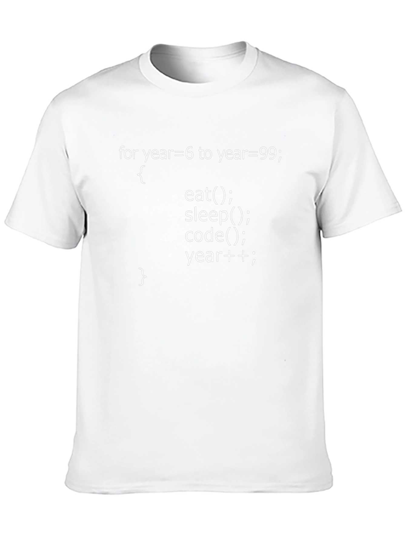 Camiseta Negra con Diseño de Código para Programadores