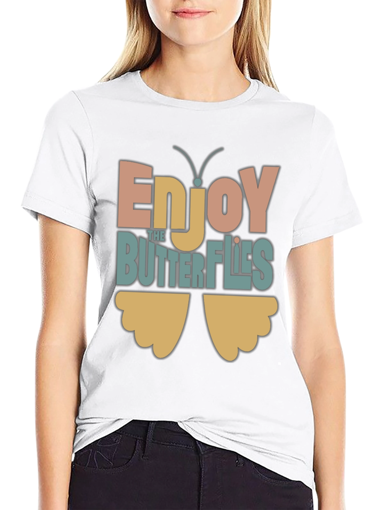 Camiseta Enjoy the Butterflies para Hombre