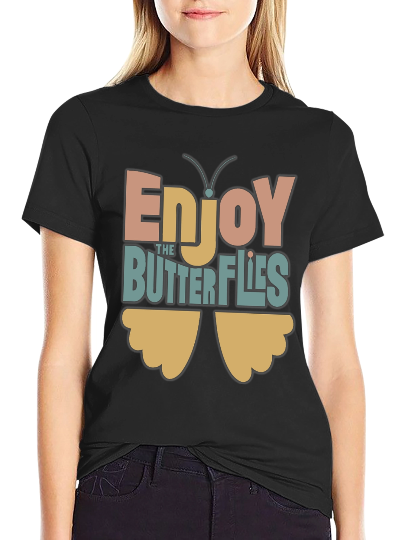 Camiseta Enjoy the Butterflies para Hombre