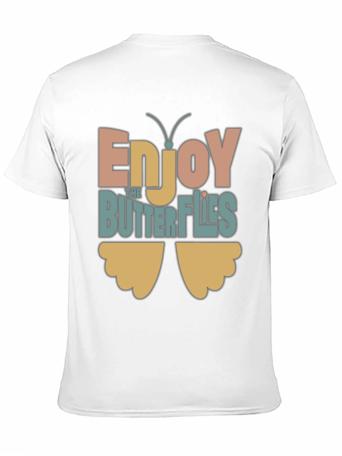 Camiseta Enjoy the Butterflies para Hombre