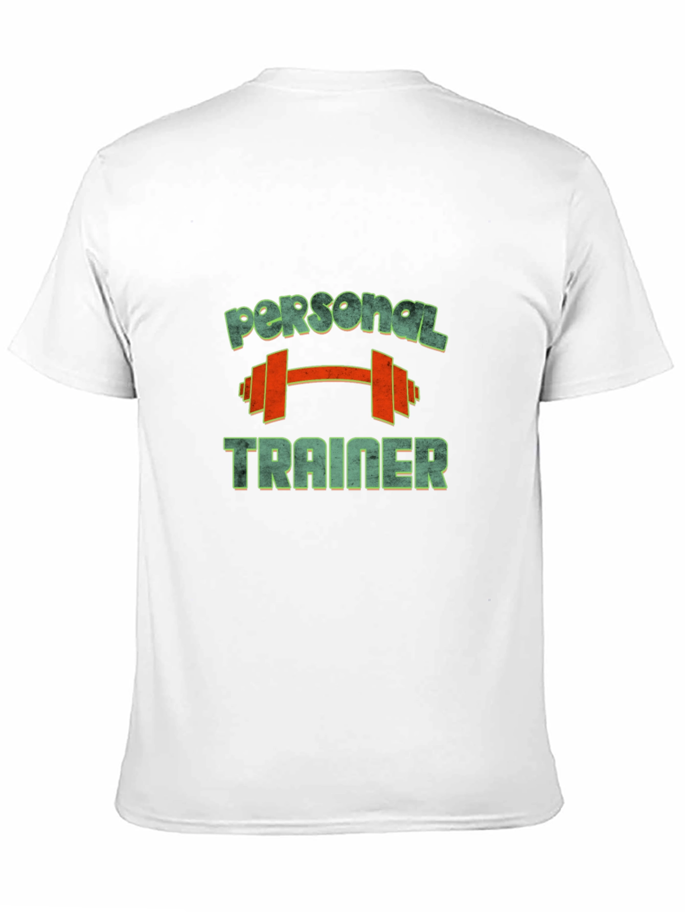 Camiseta Hombre Negra Personal Trainer Gym