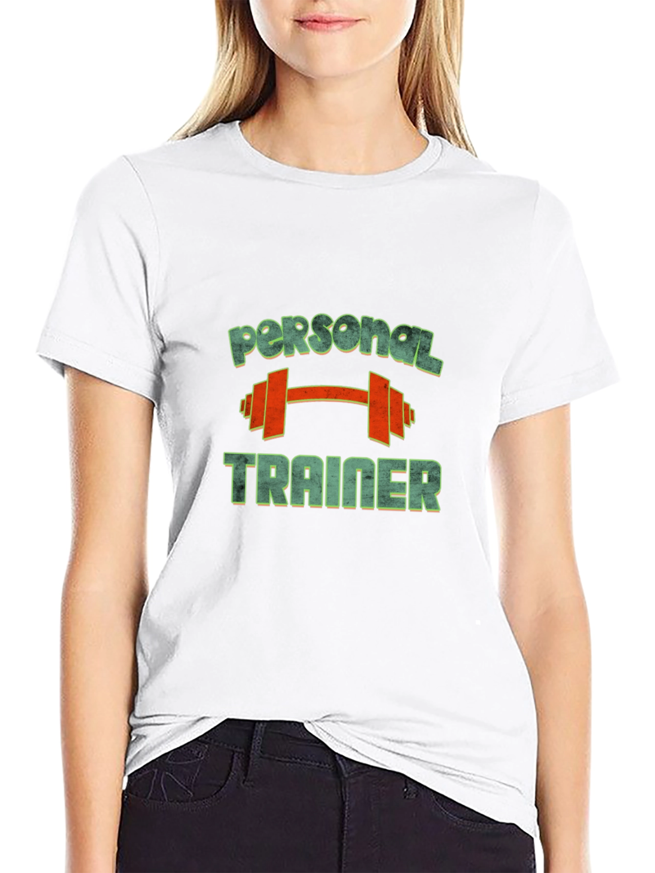 Camiseta Hombre Negra Personal Trainer Gym