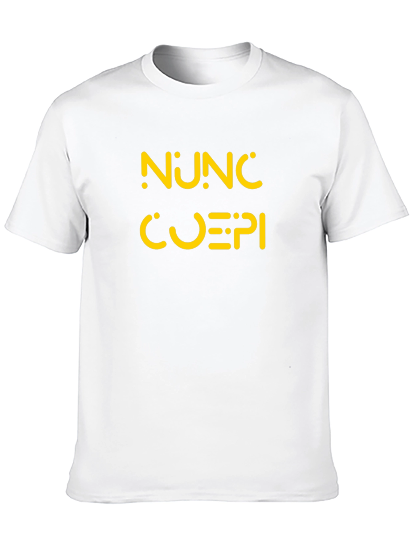 Camiseta Negra NUNC CUEPI Diseño Original