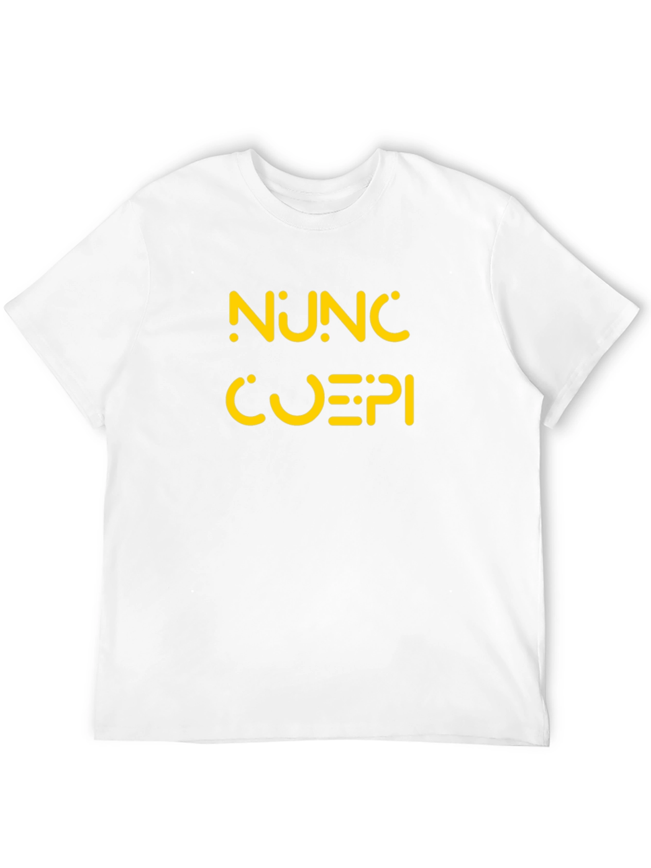 Camiseta Negra NUNC CUEPI Diseño Original