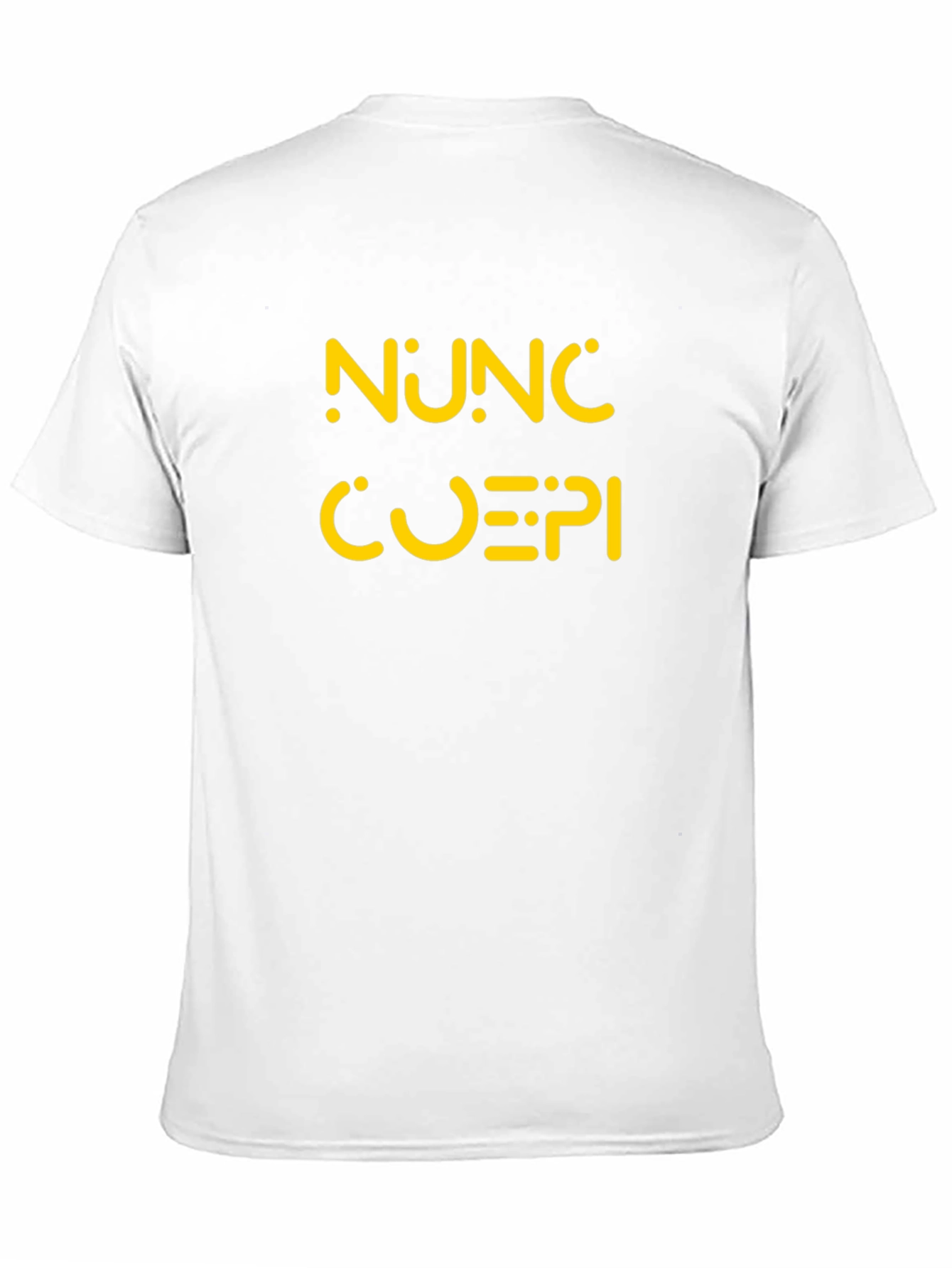 Camiseta Negra NUNC CUEPI Diseño Original