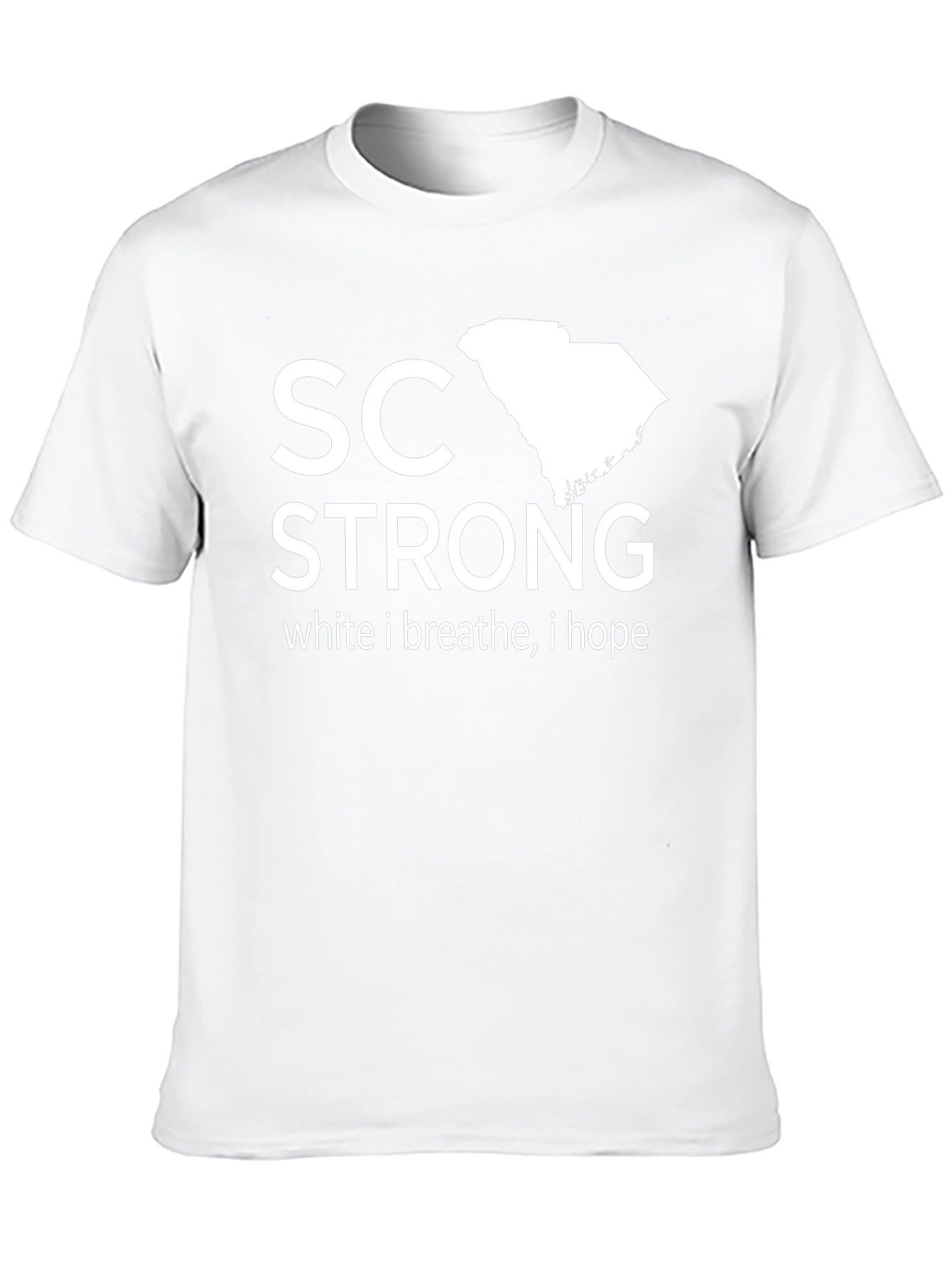 Camiseta Negra SC Strong Solidaridad Carolina del Sur