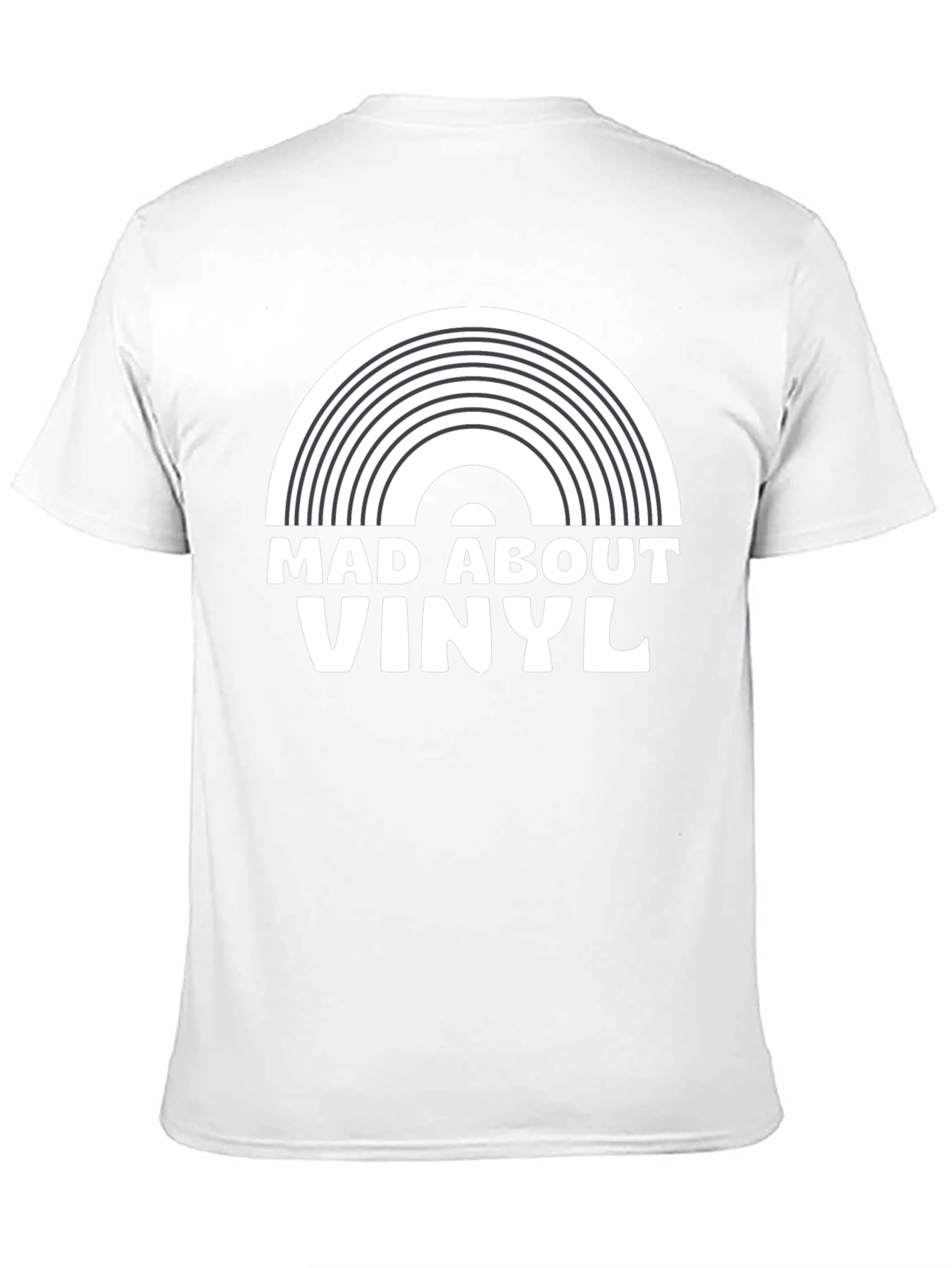 Camiseta Negra Mad About Vinyl