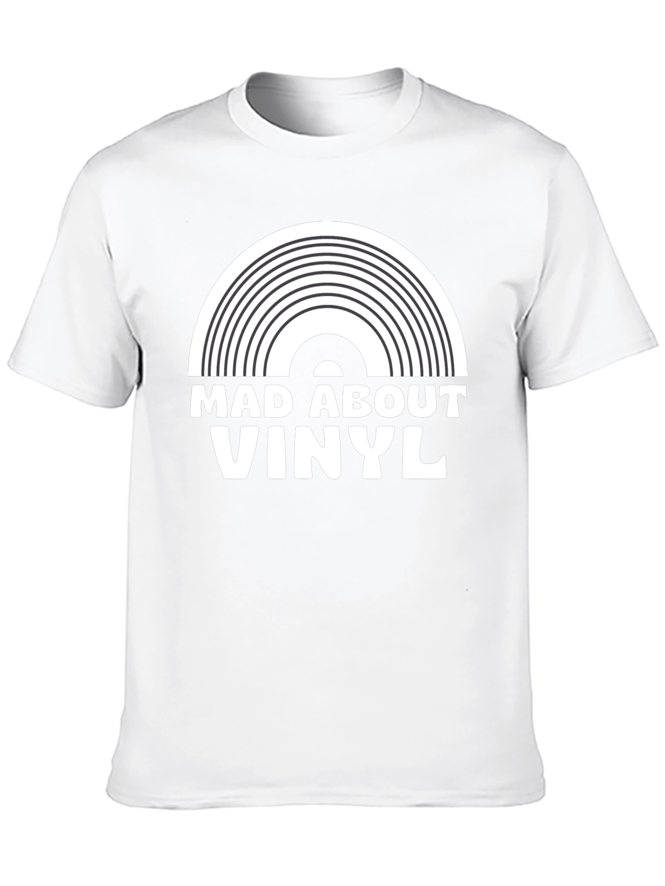 Camiseta Negra Mad About Vinyl