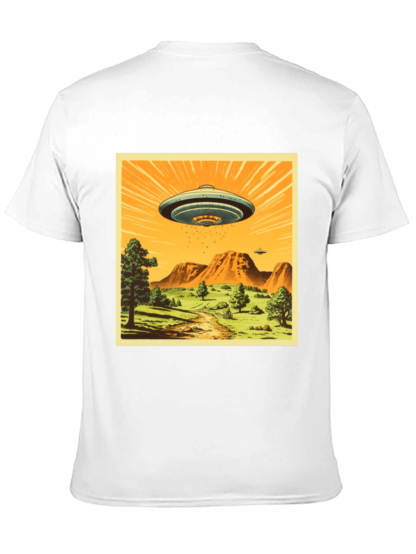 Camiseta OVNI Retro - Diseño Único