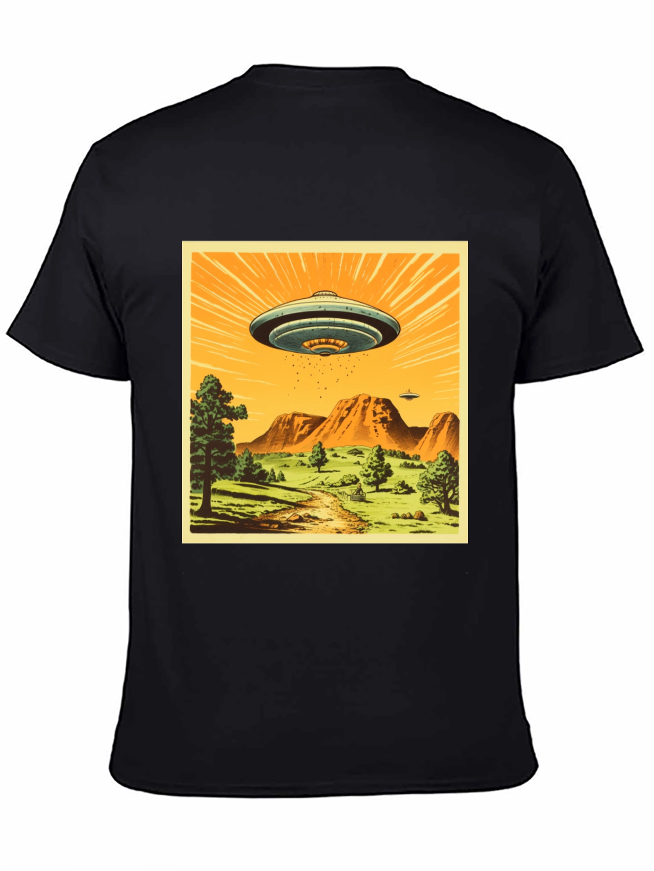 Camiseta OVNI Retro - Diseño Único